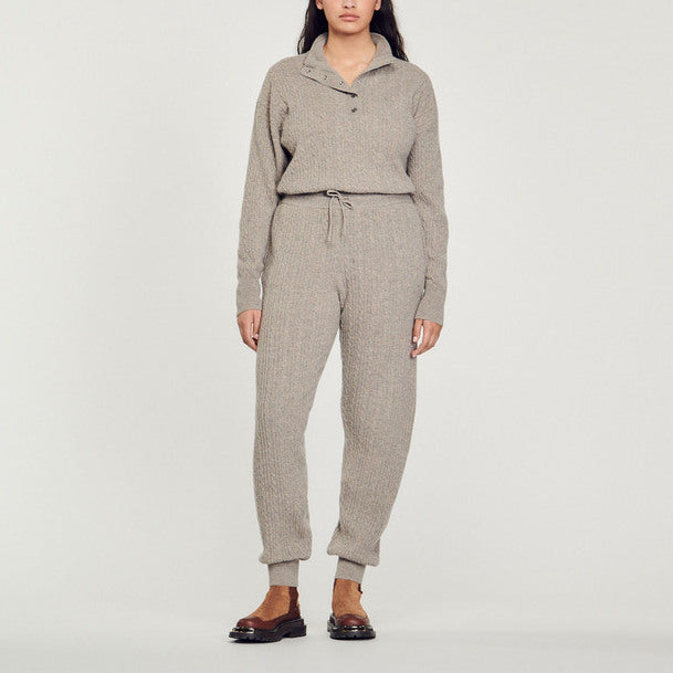 Pantalon de jogging en Maille Sandro seconde main
