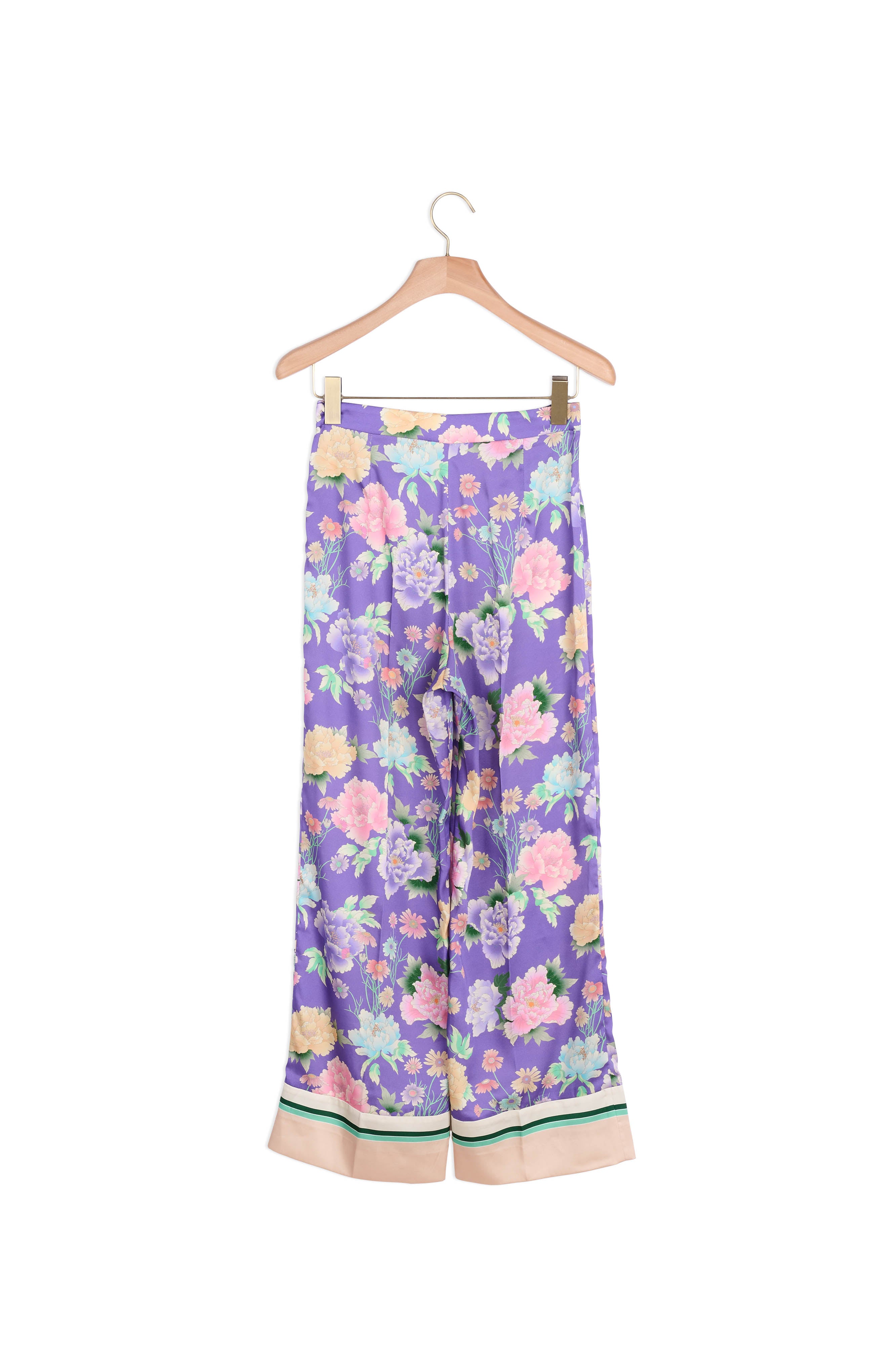 Pantalon large imprimé Sandro seconde main