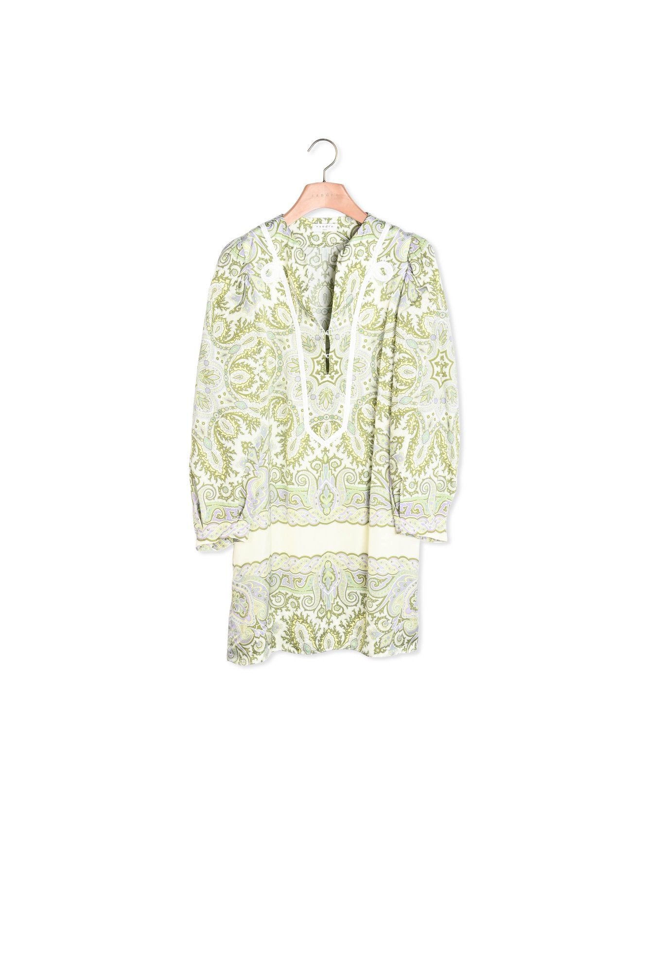 Robe imprimée foulard Sandro seconde main
