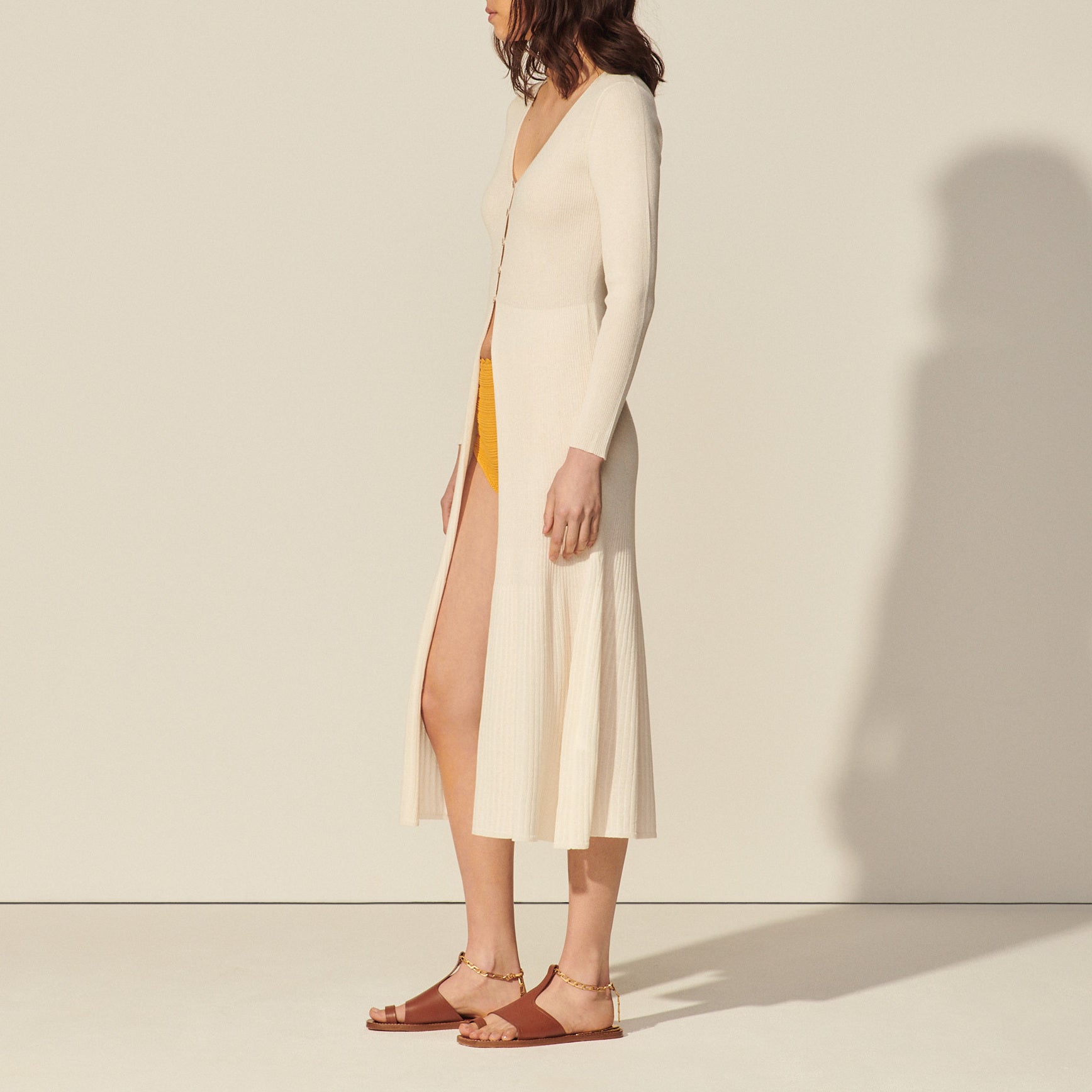 Cardigan long Sandro seconde main