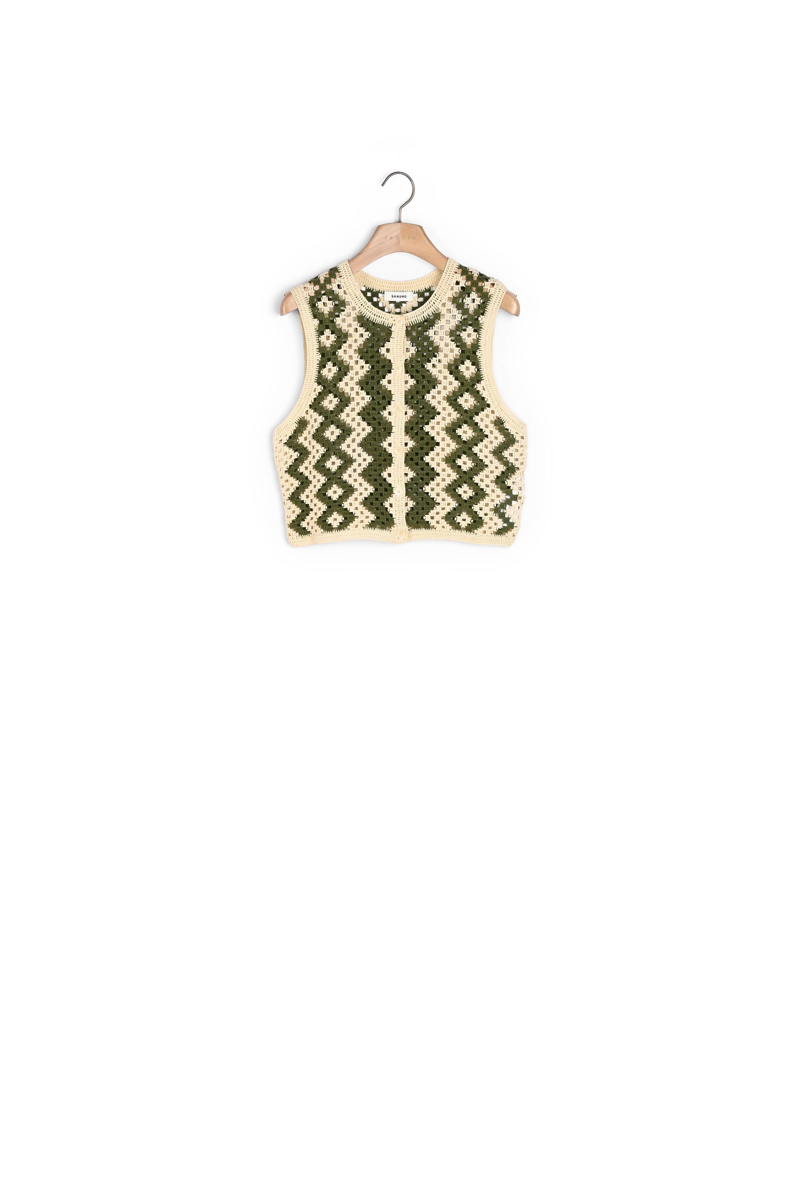 Gilet en Maille Sandro seconde main