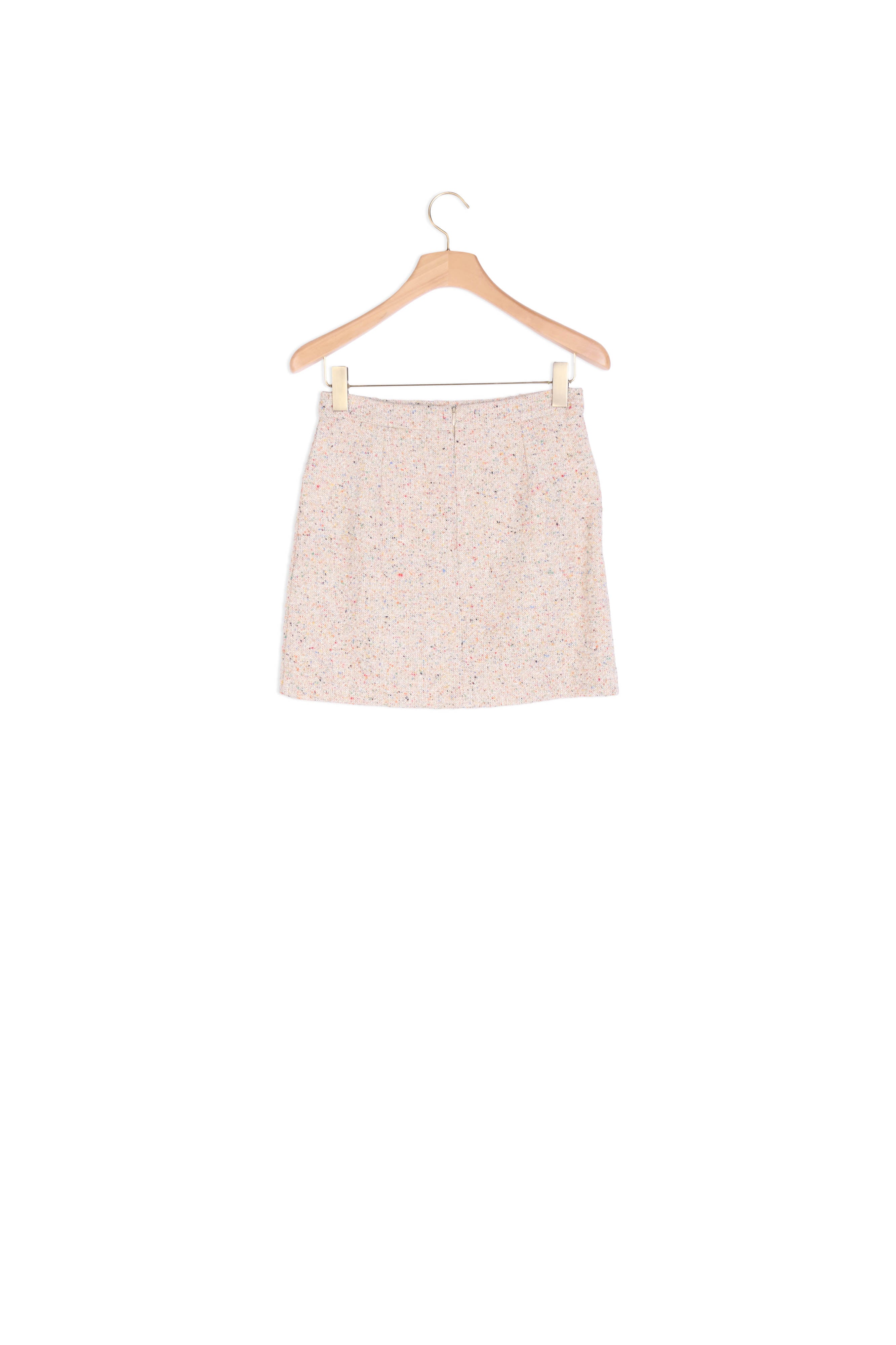 Jupe Ecru Sandro seconde main