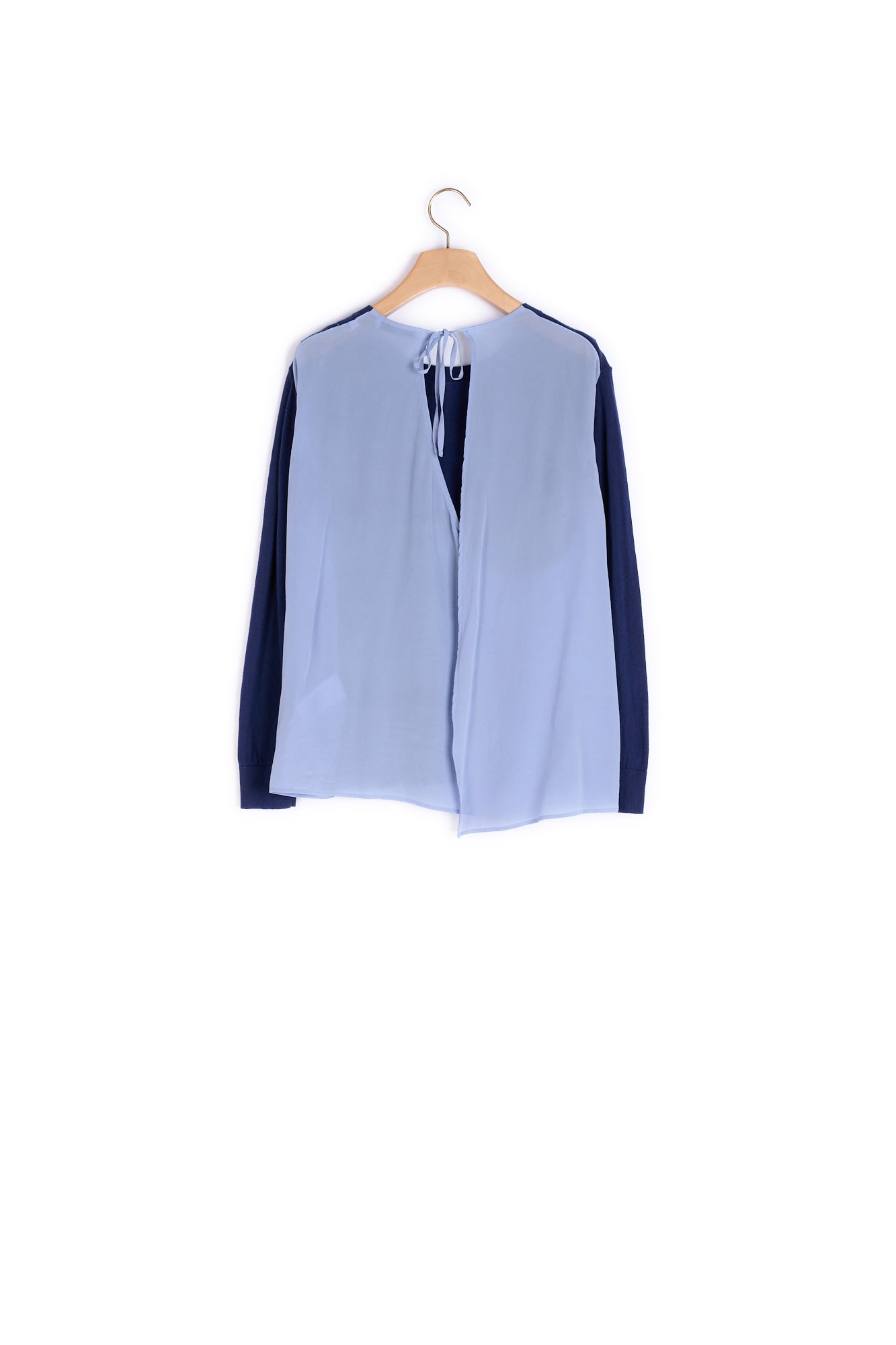 Pull dos en soie Sandro seconde main