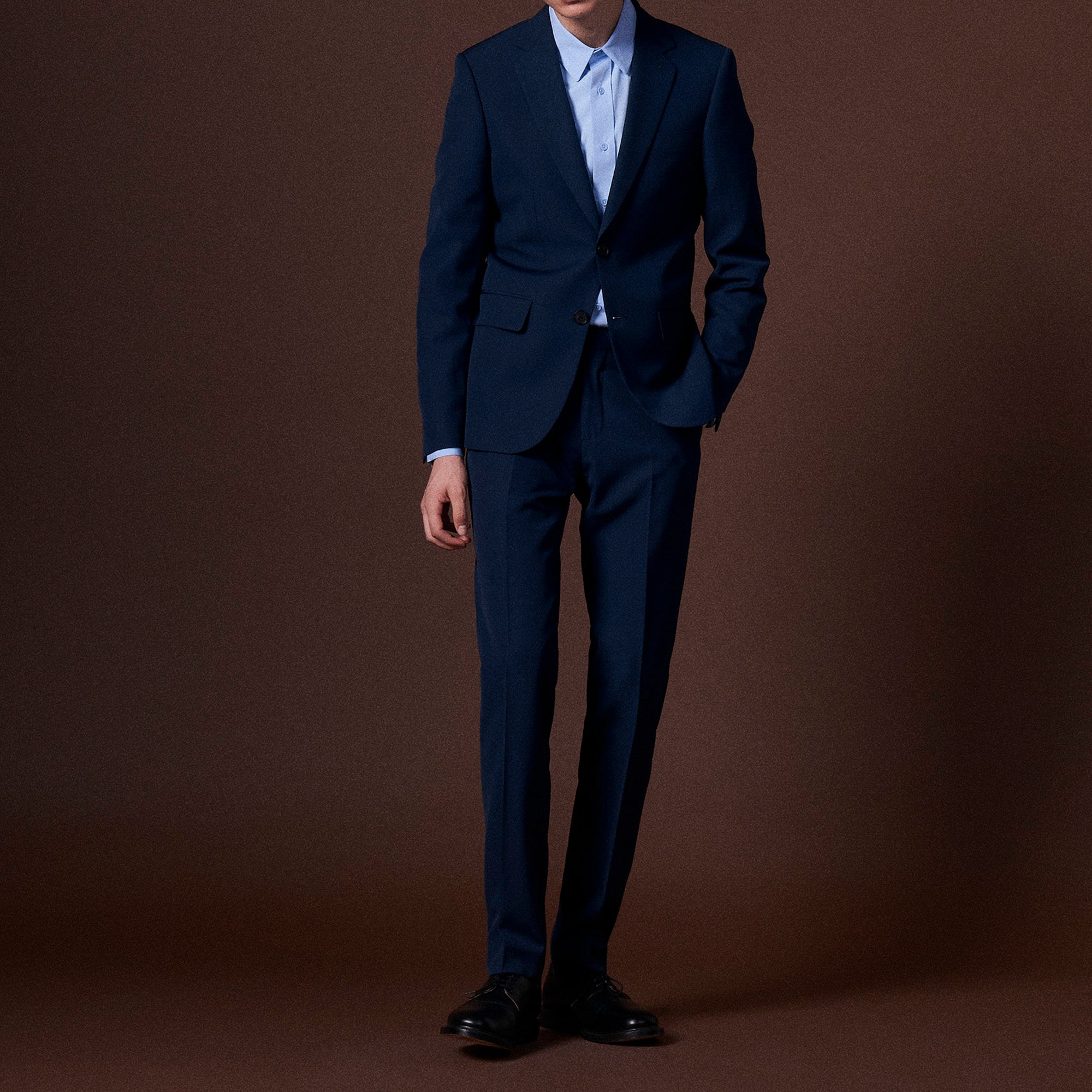 Veste de costume en laine vierge Sandro seconde main