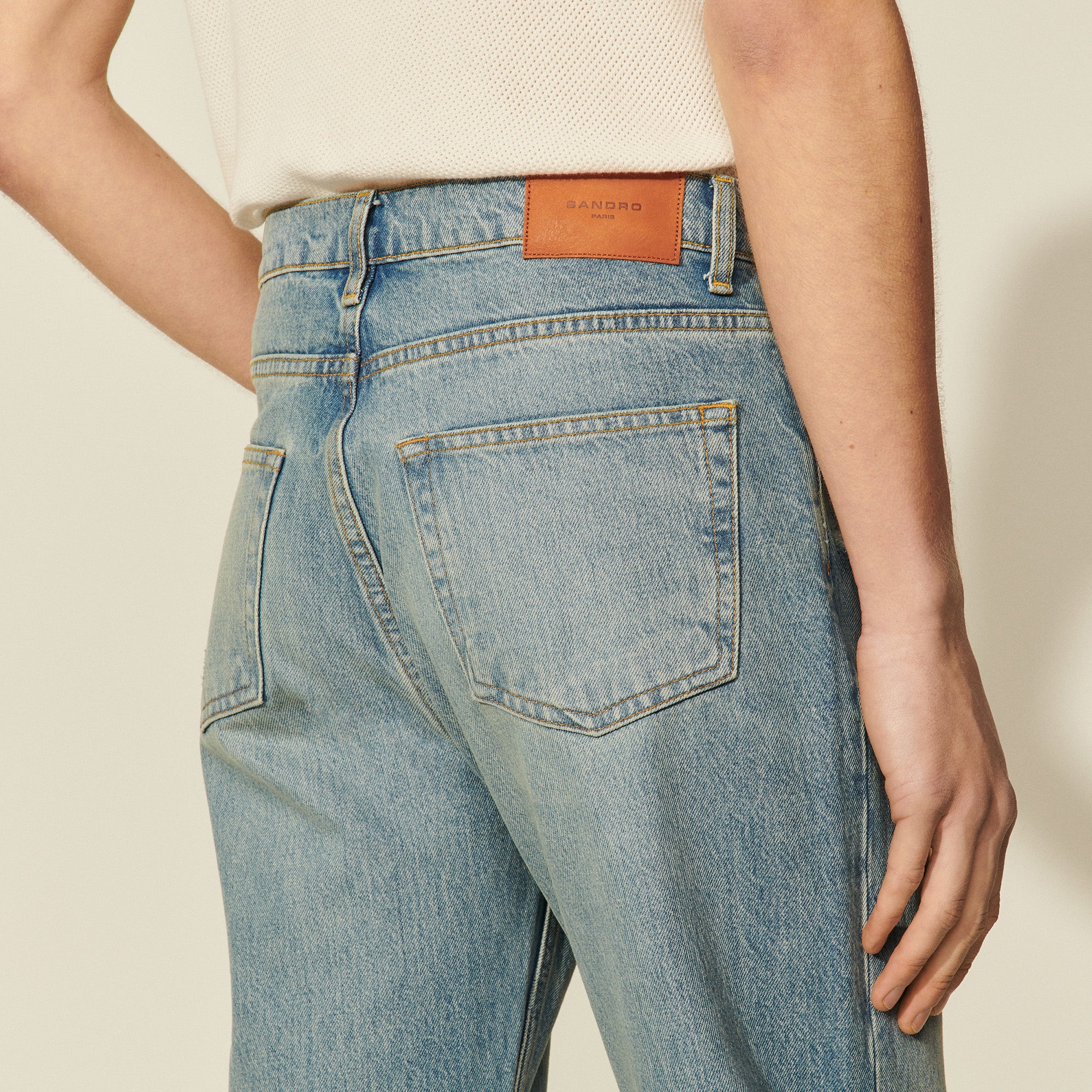 Jean délavé Sandro seconde main