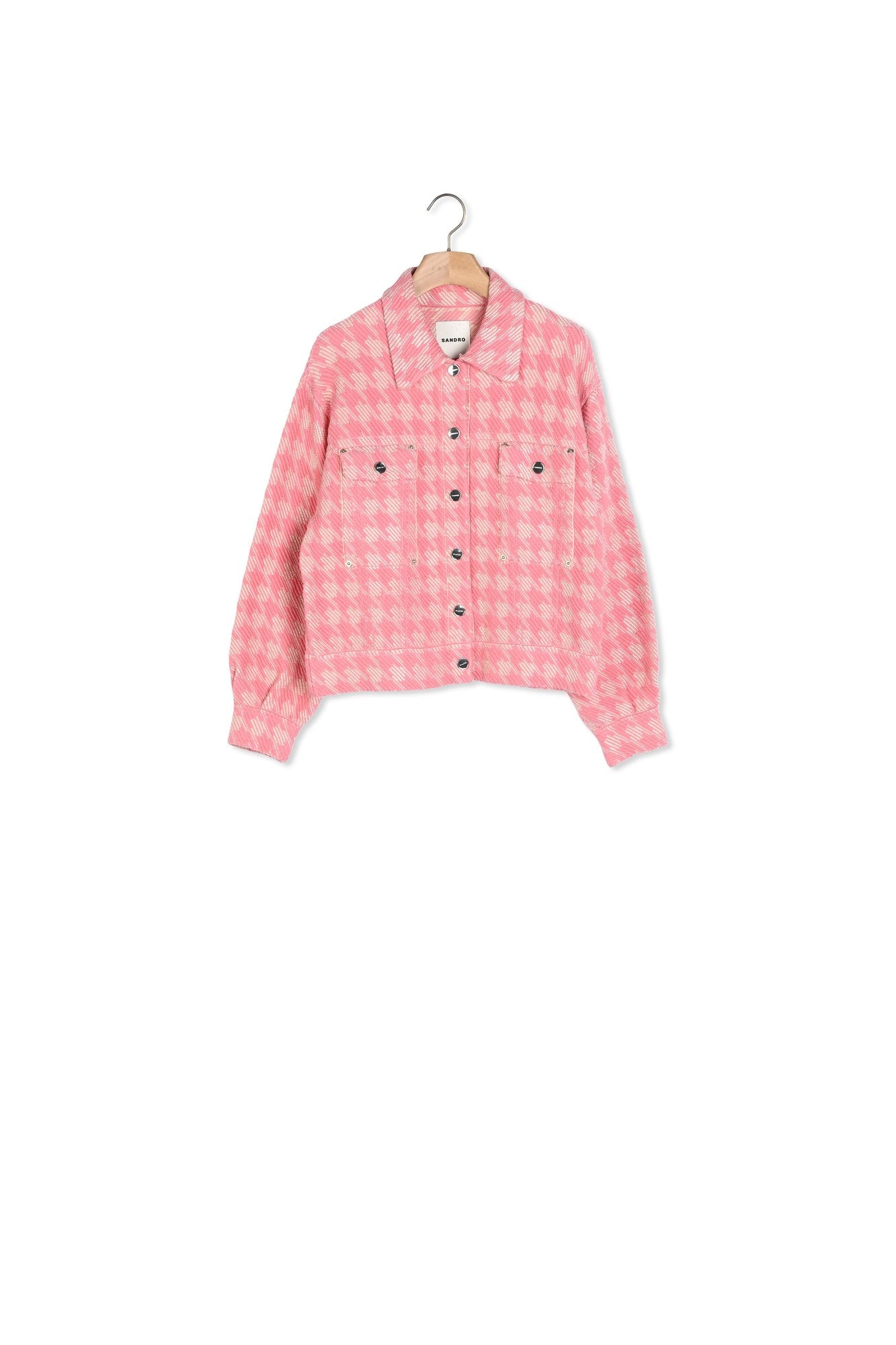 Veste pied de poule Sandro seconde main