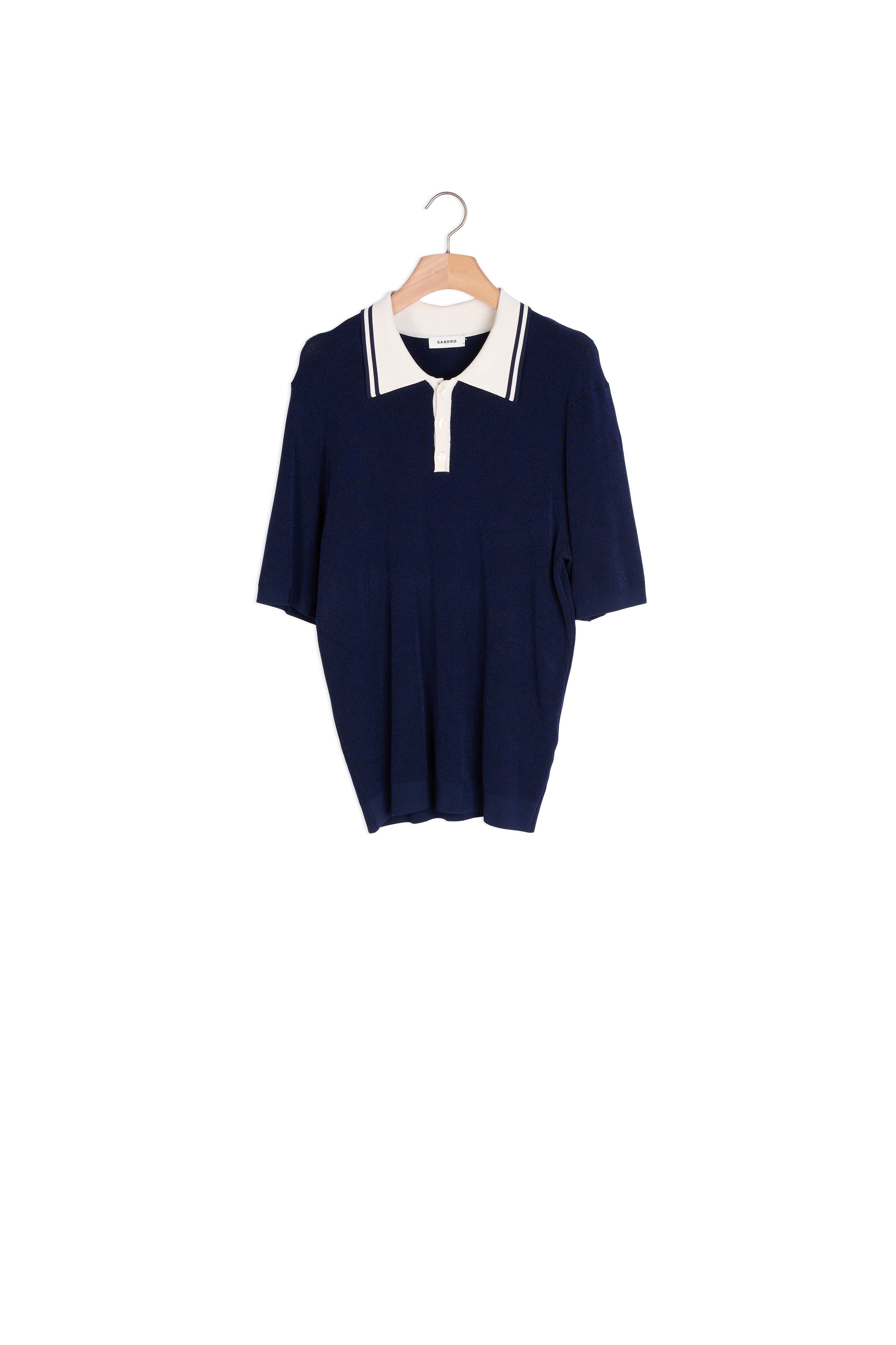 Maille Marine Sandro seconde main