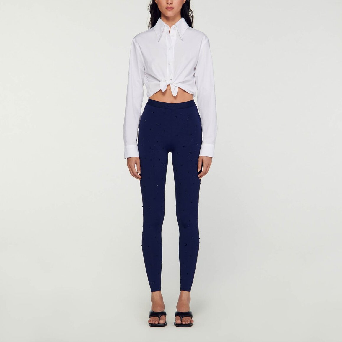 Legging à strass Sandro seconde main