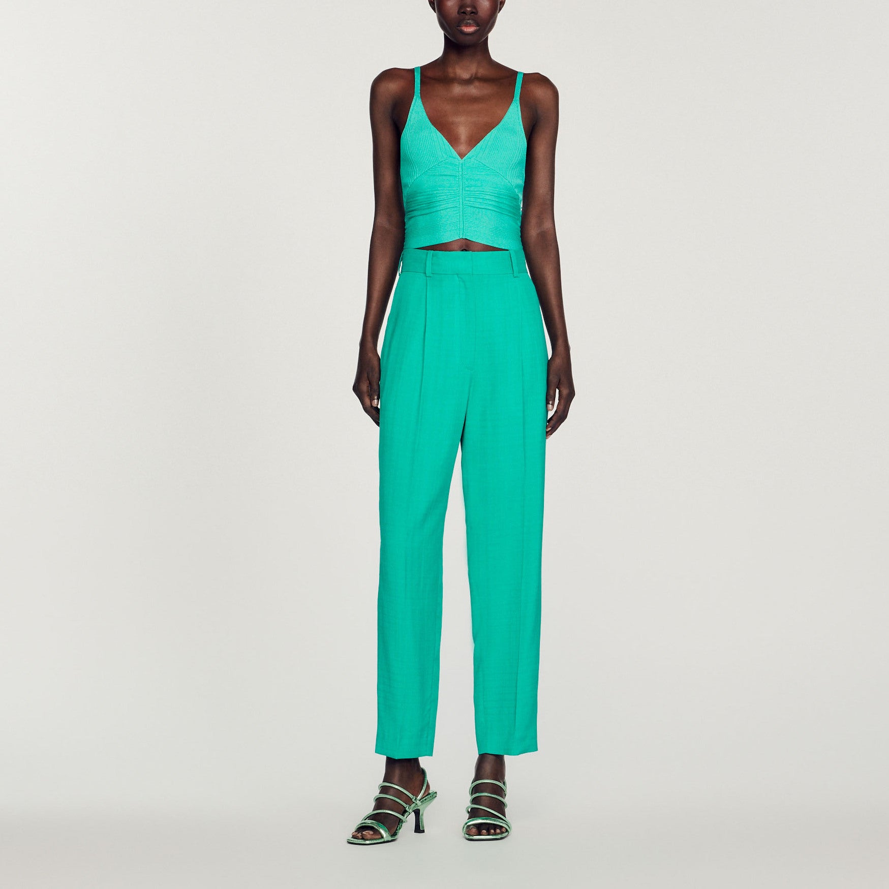 Débardeur plissé Sandro seconde main