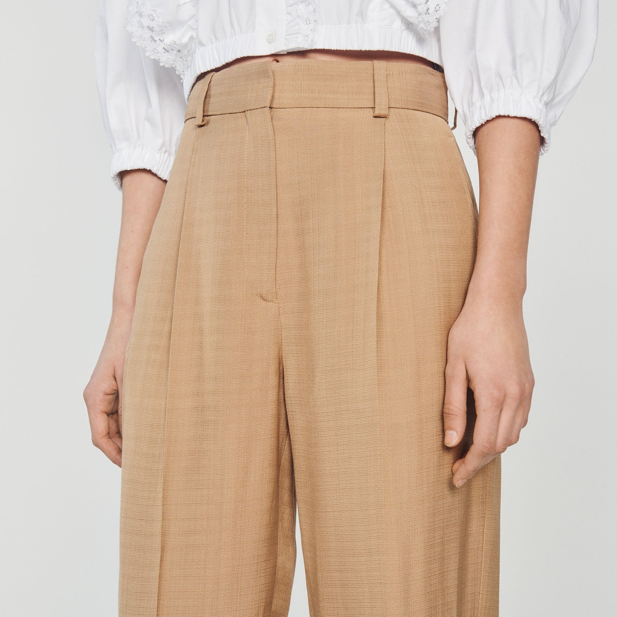 Pantalon large Sandro seconde main