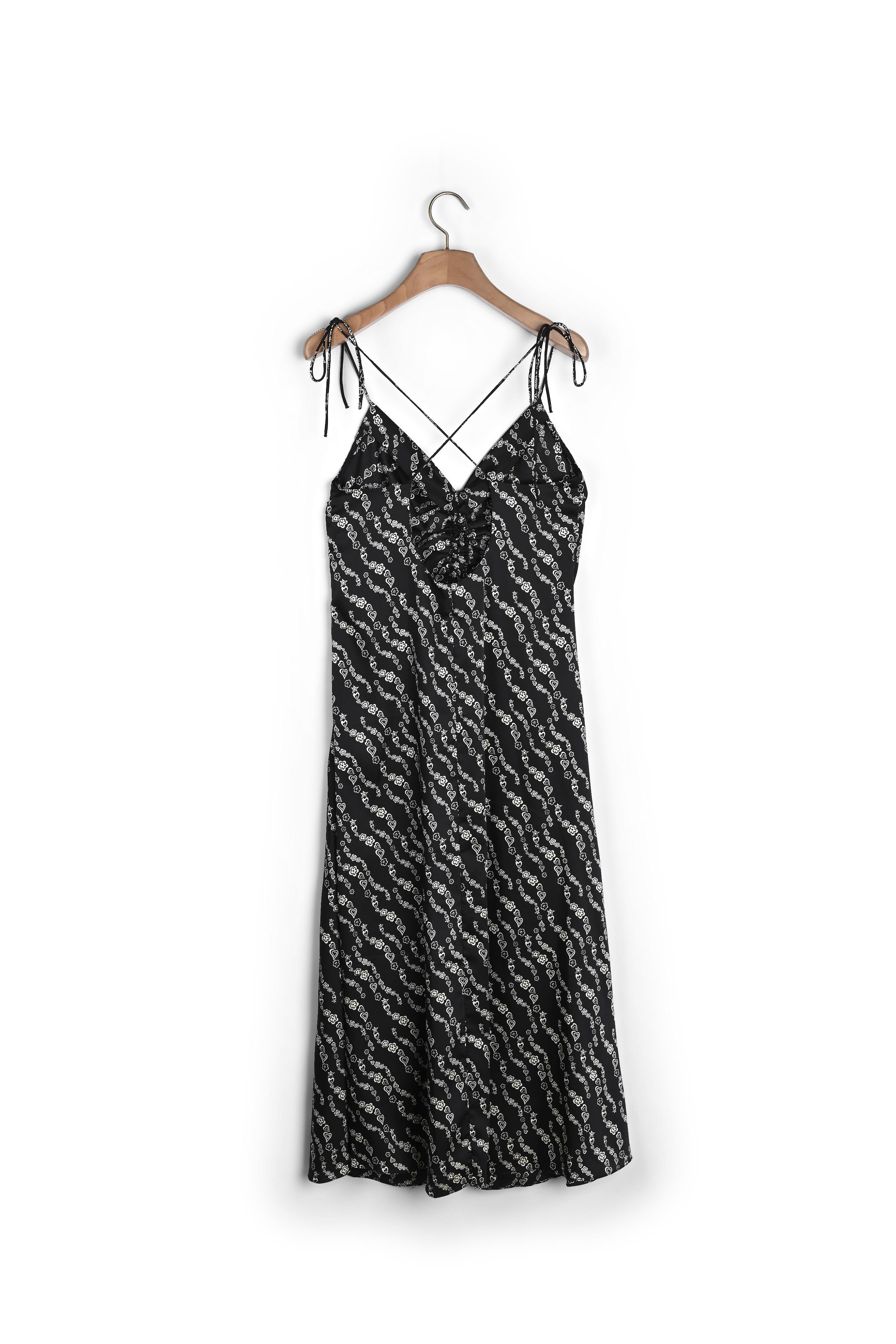 Robe longue à fines bretelles Sandro seconde main