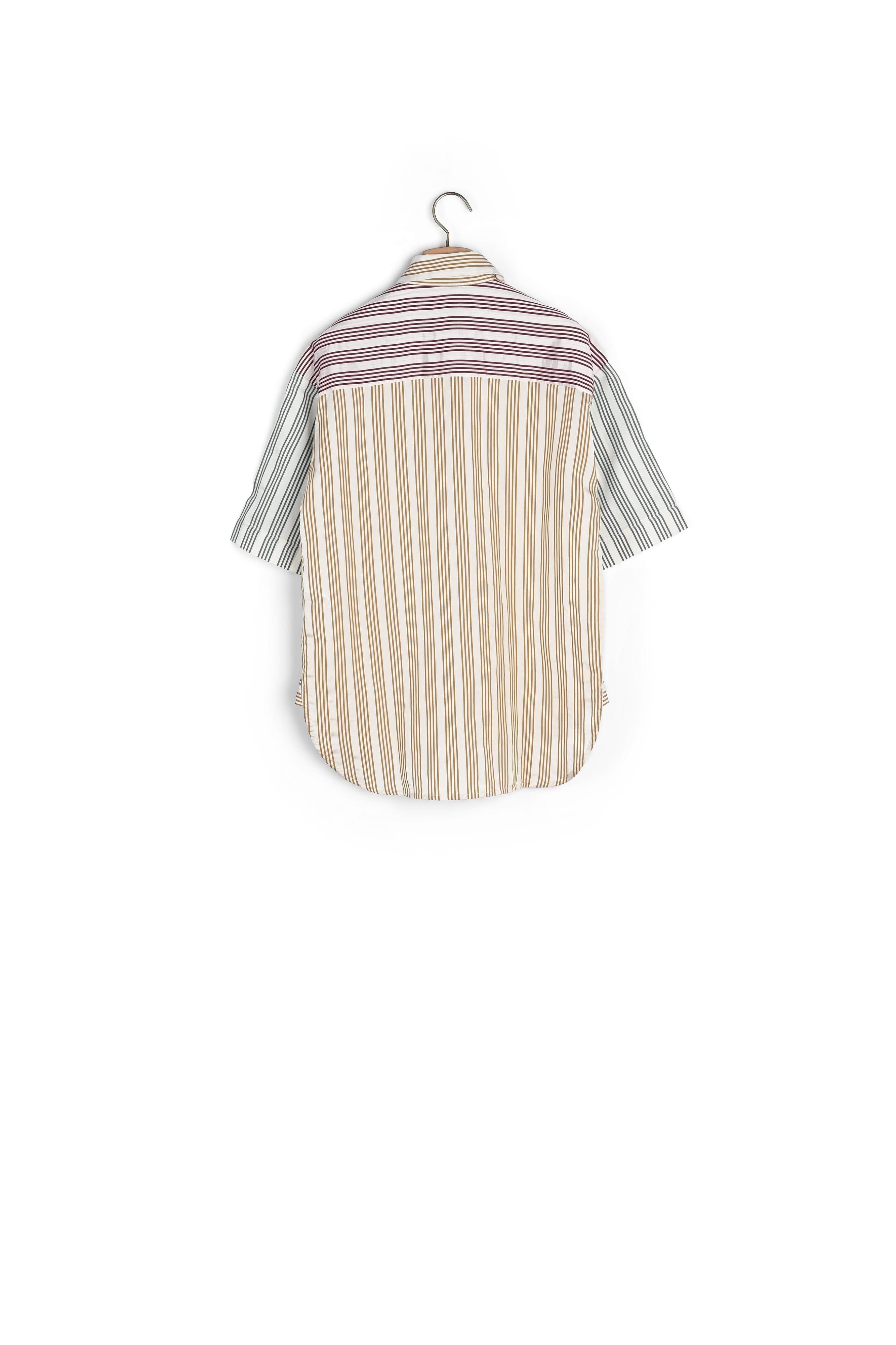 Chemisette à rayures tricolores Sandro seconde main