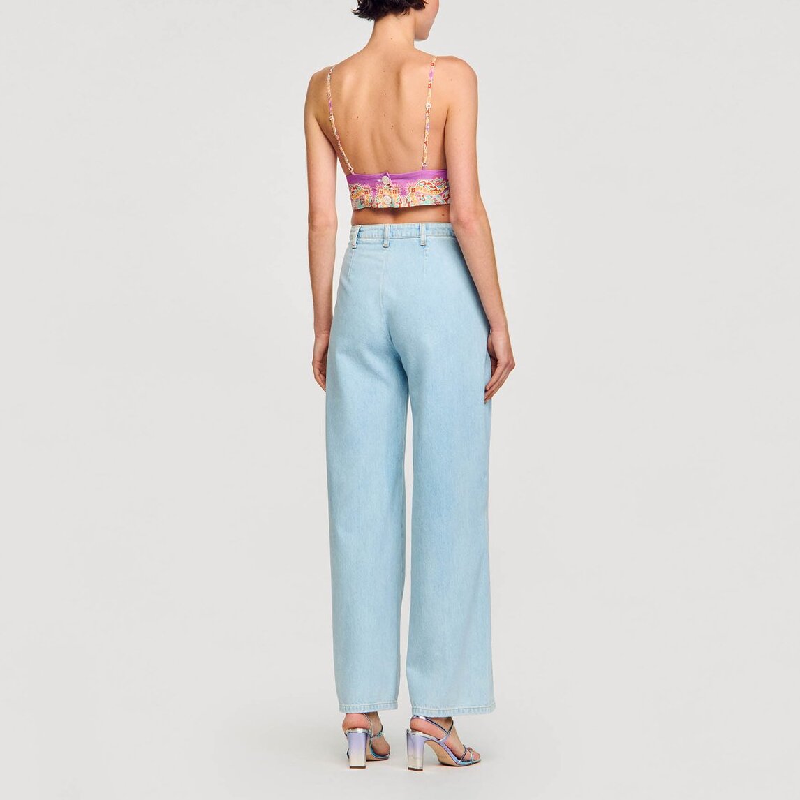 Brassière imprimée Sandro seconde main