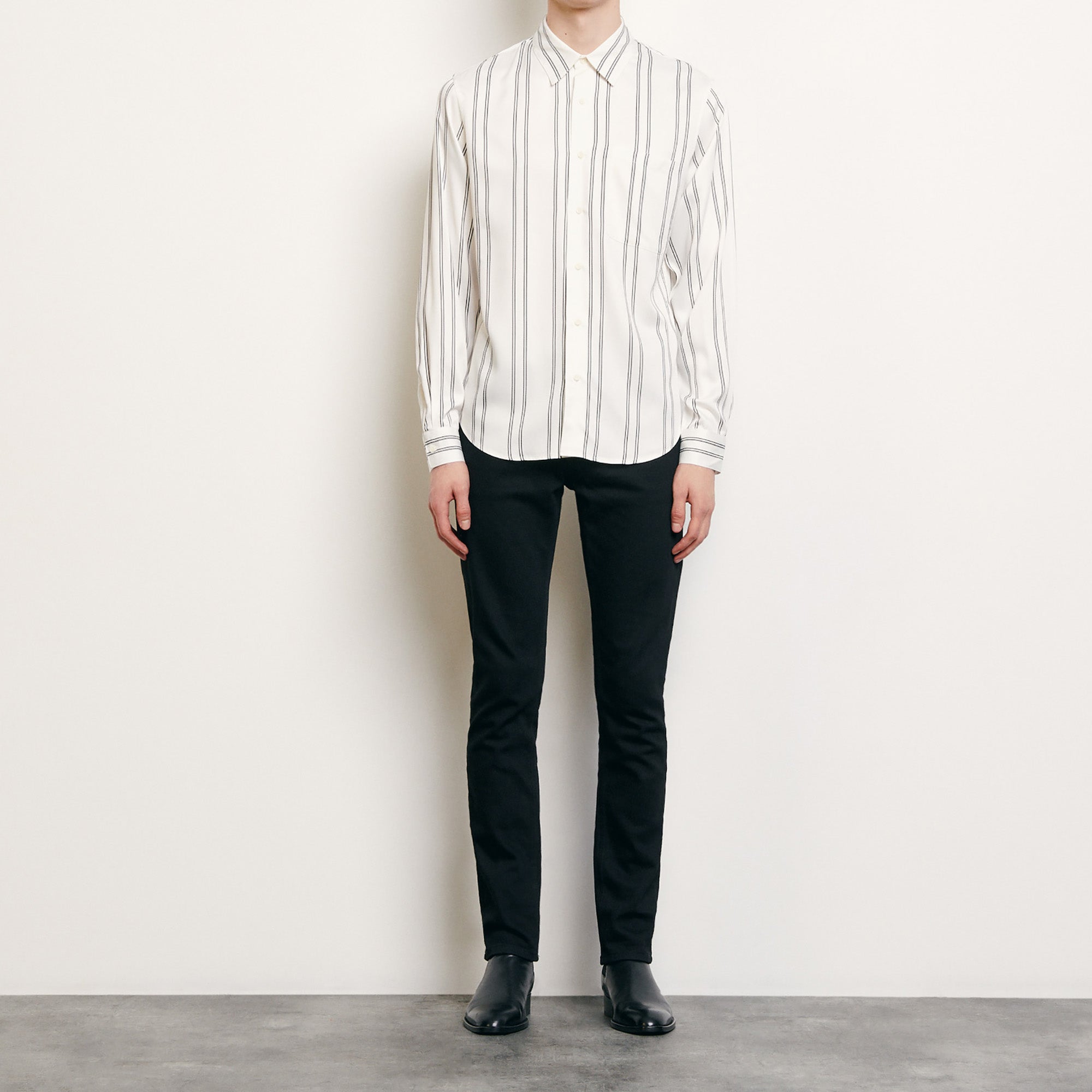 Chemise fluide rayée Sandro seconde main