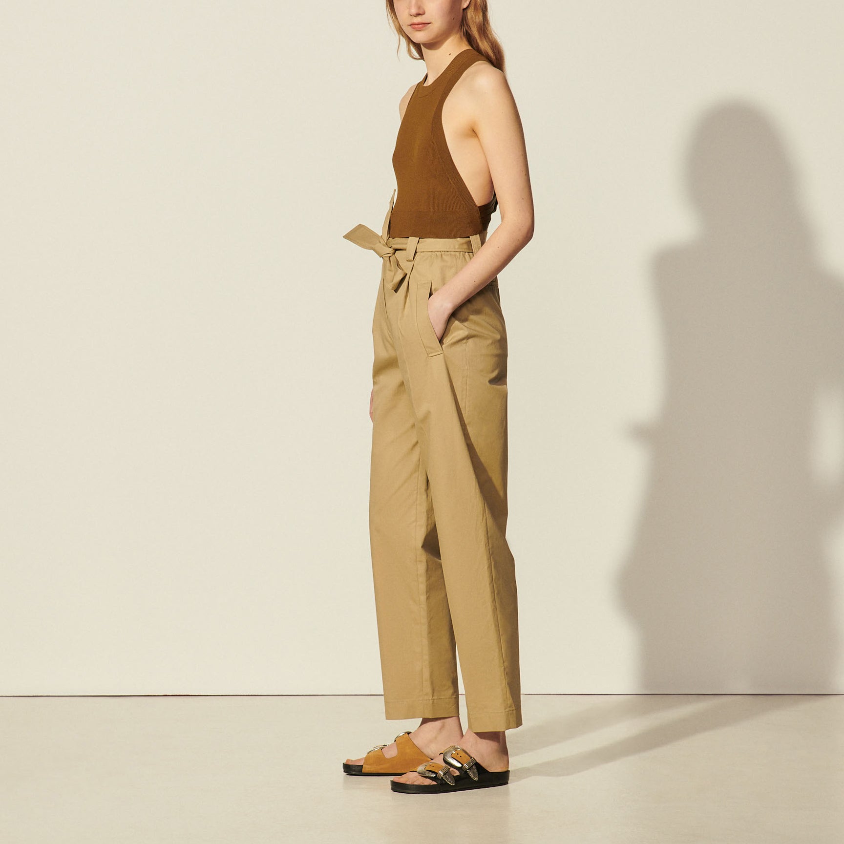 Débardeur au dos twisté Sandro seconde main