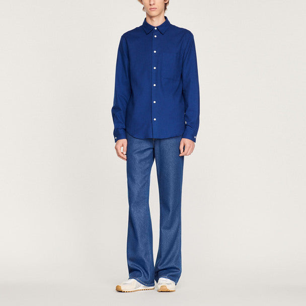 Chemise en flanelle Sandro seconde main