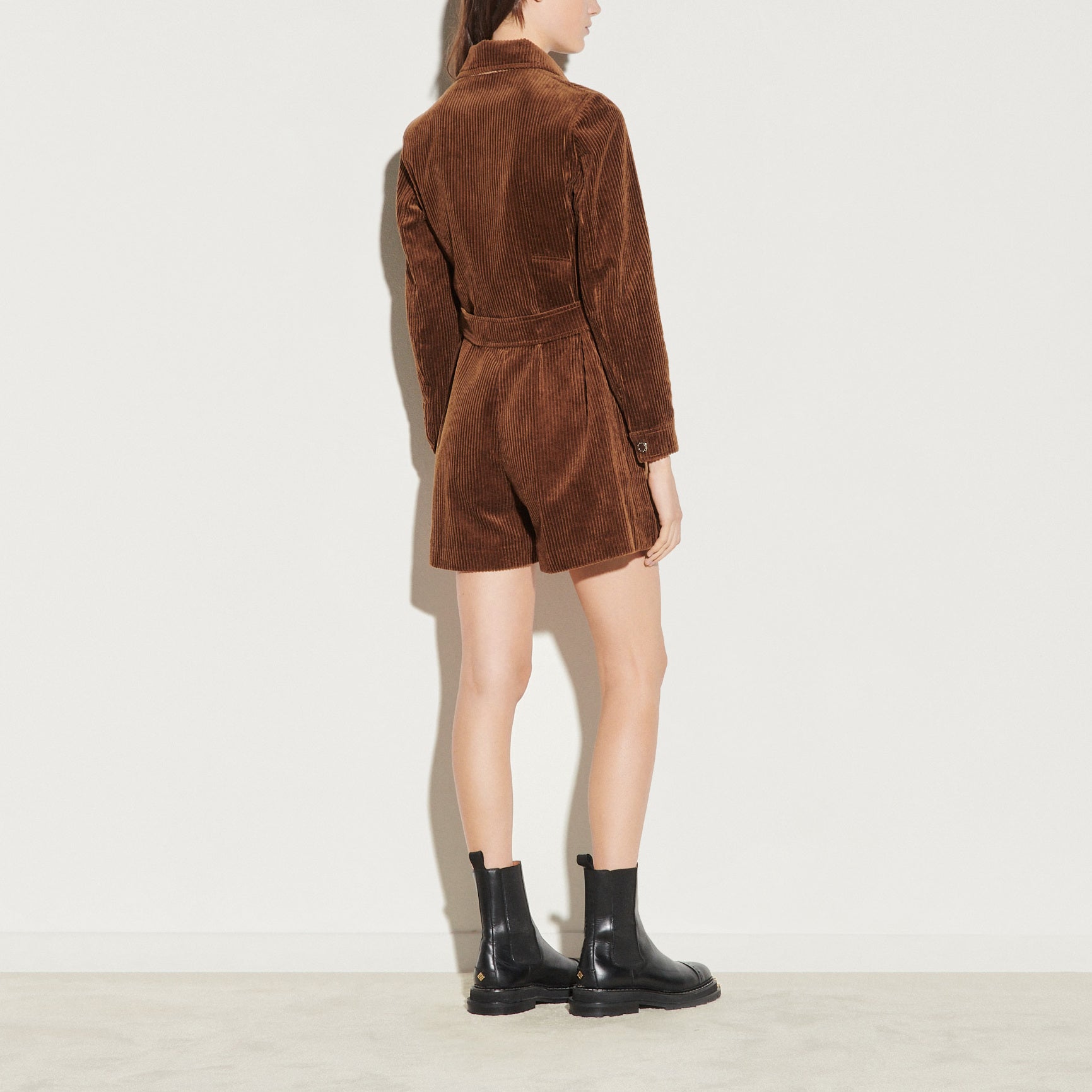 Combinaison Short en velours Sandro seconde main