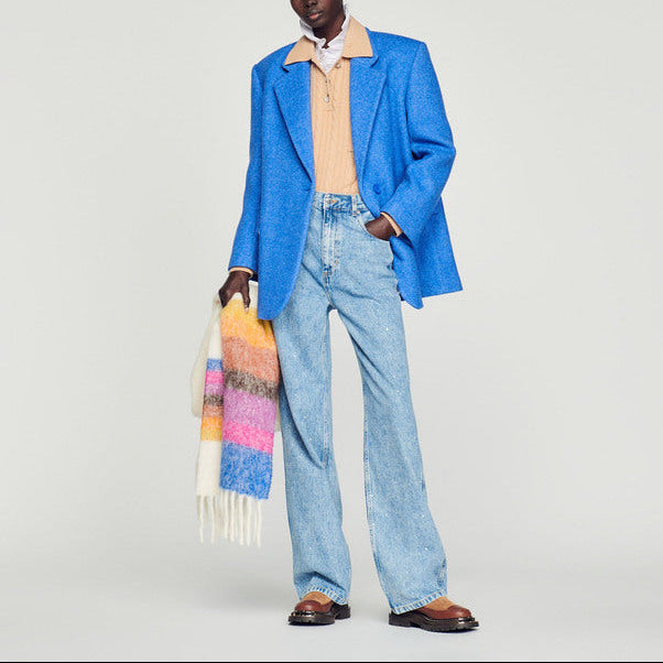 Veste de tailleur oversize Sandro seconde main