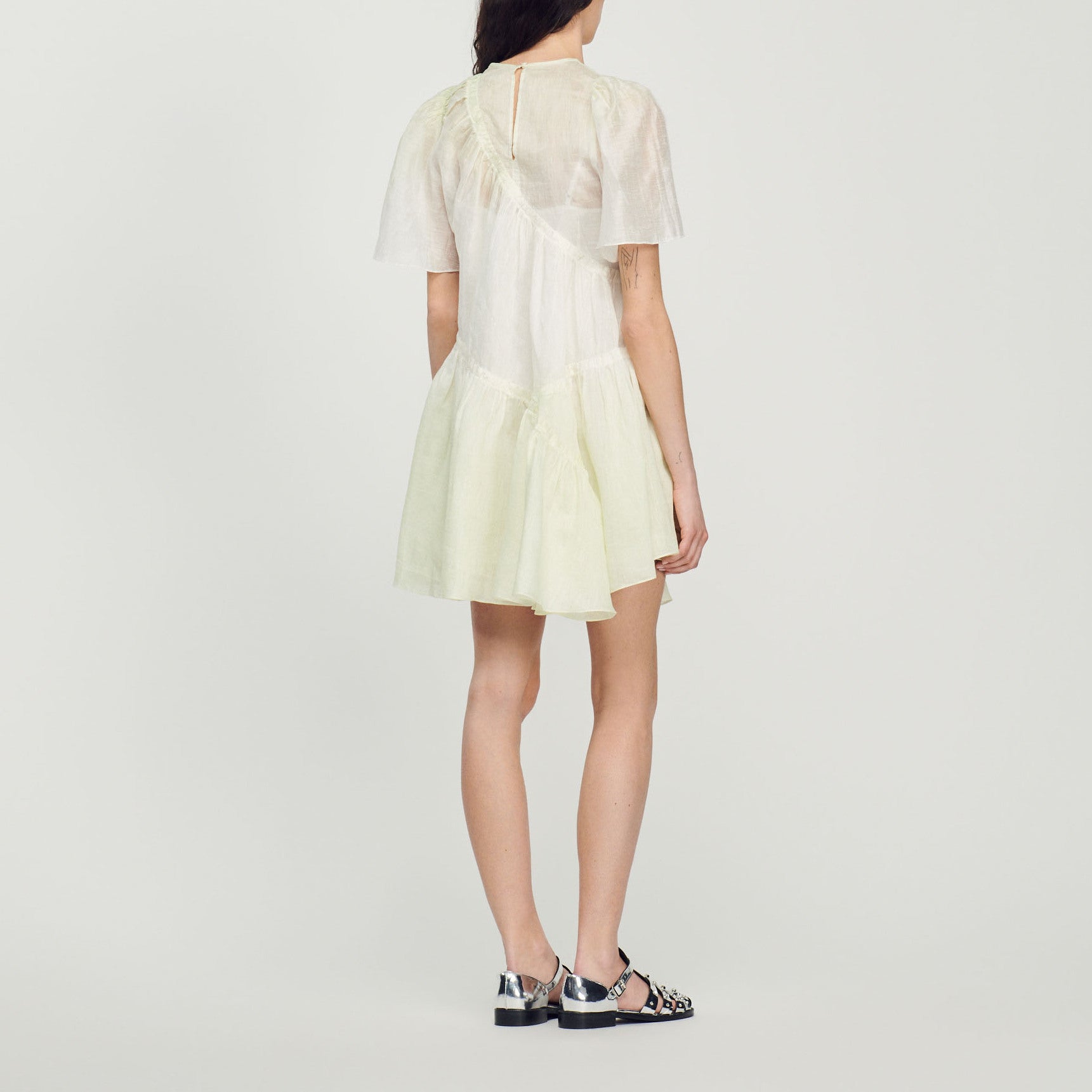 Robe courte tie&dye Sandro seconde main