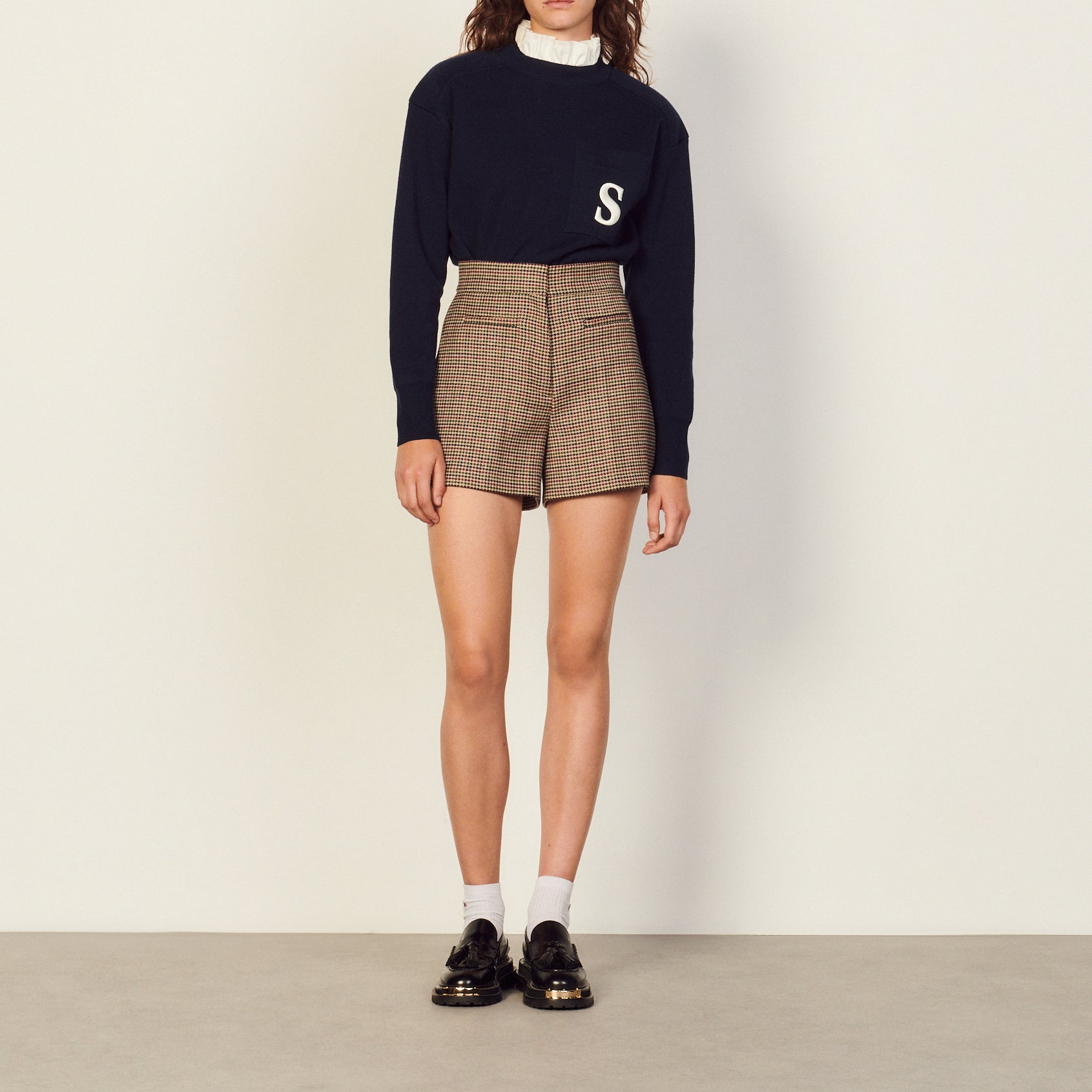 Short rouge/vert Sandro seconde main