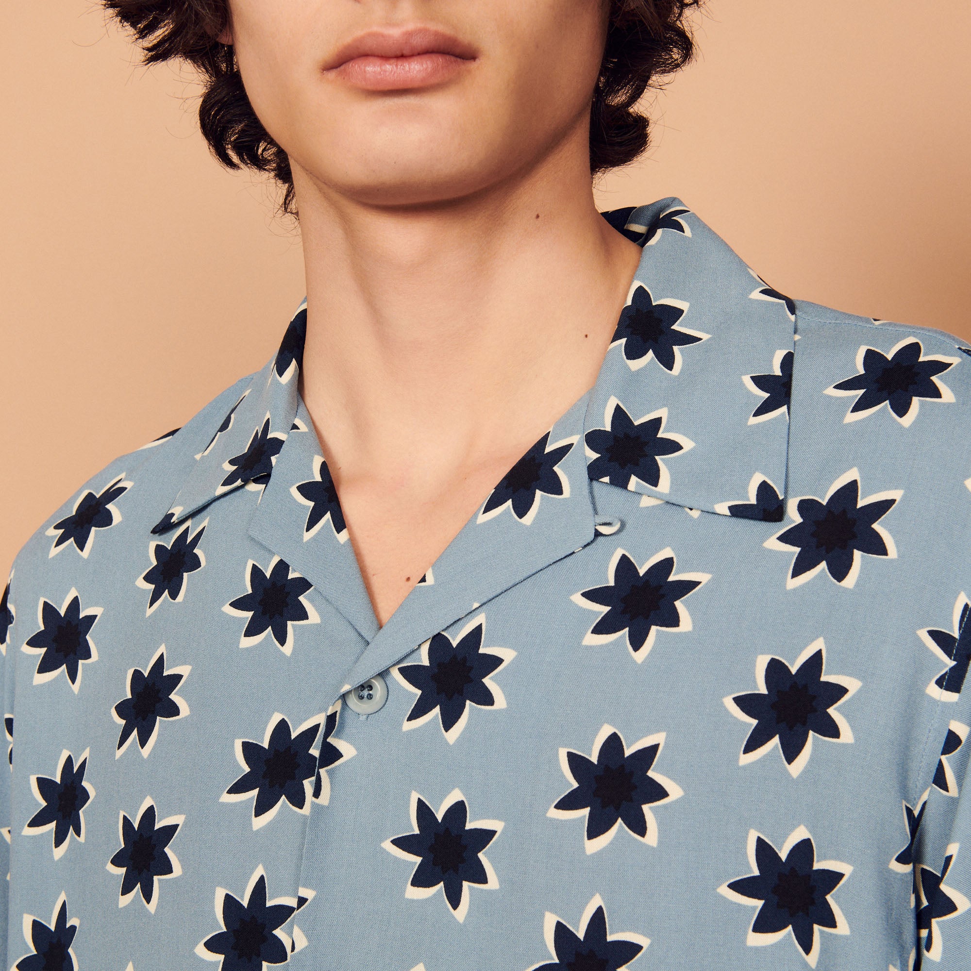 Chemise fluide imprimée Sandro seconde main