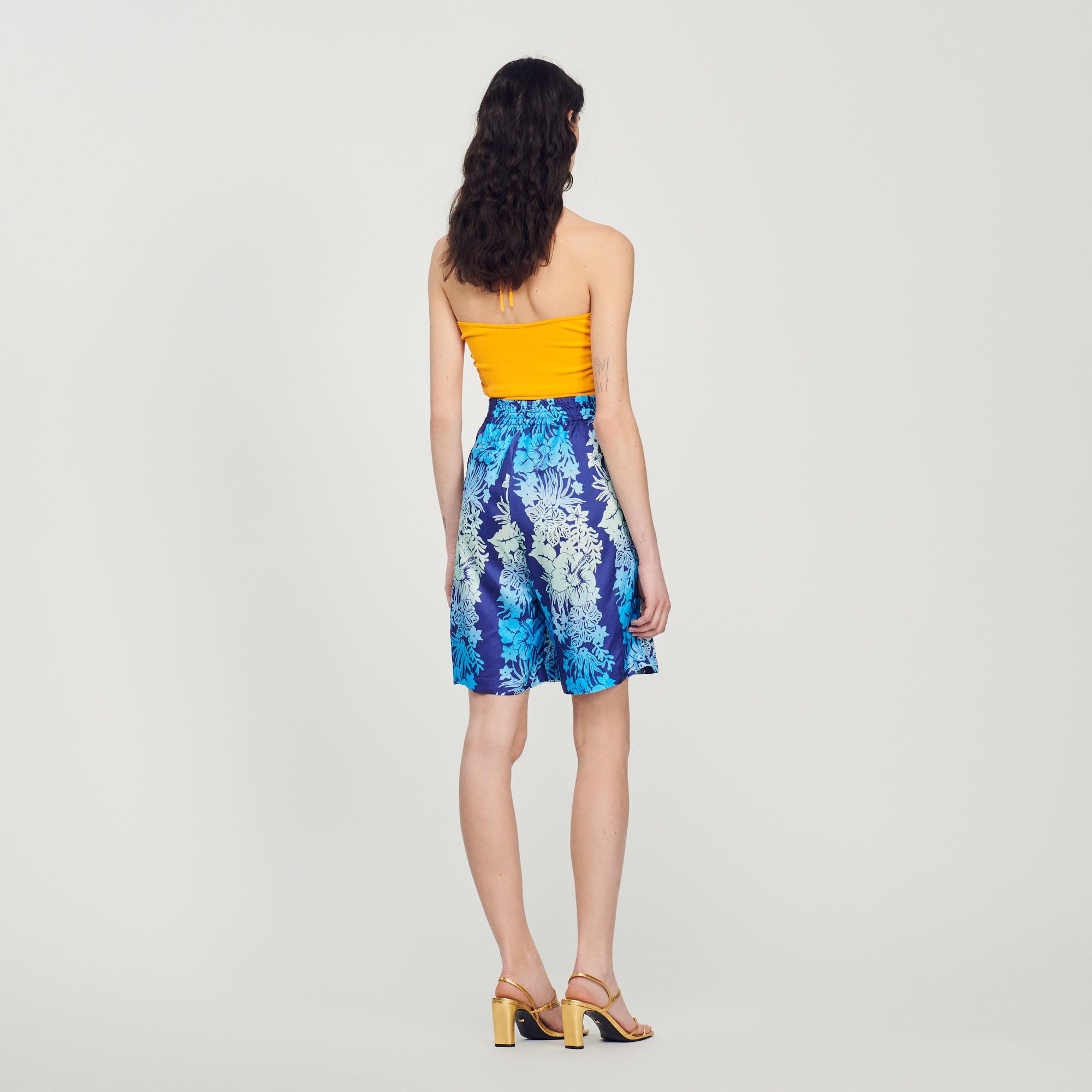 Bermuda imprimé Sandro seconde main