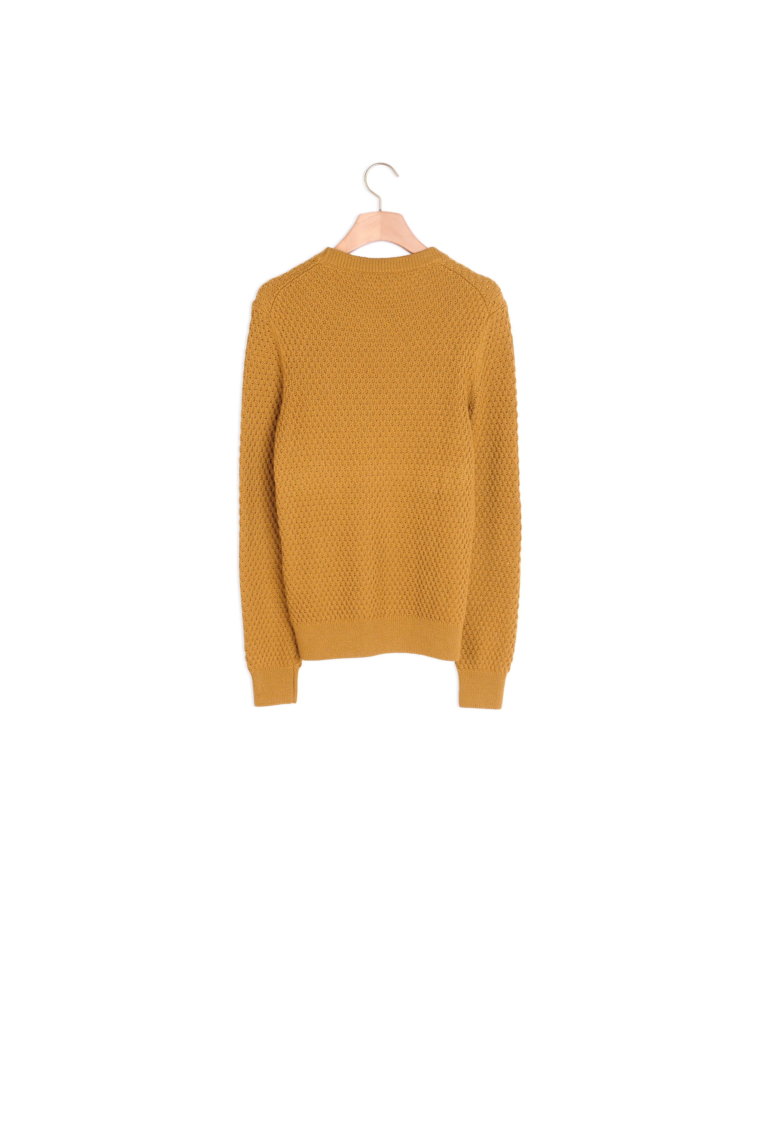 Pull col rond en Maille fantaisie Sandro seconde main