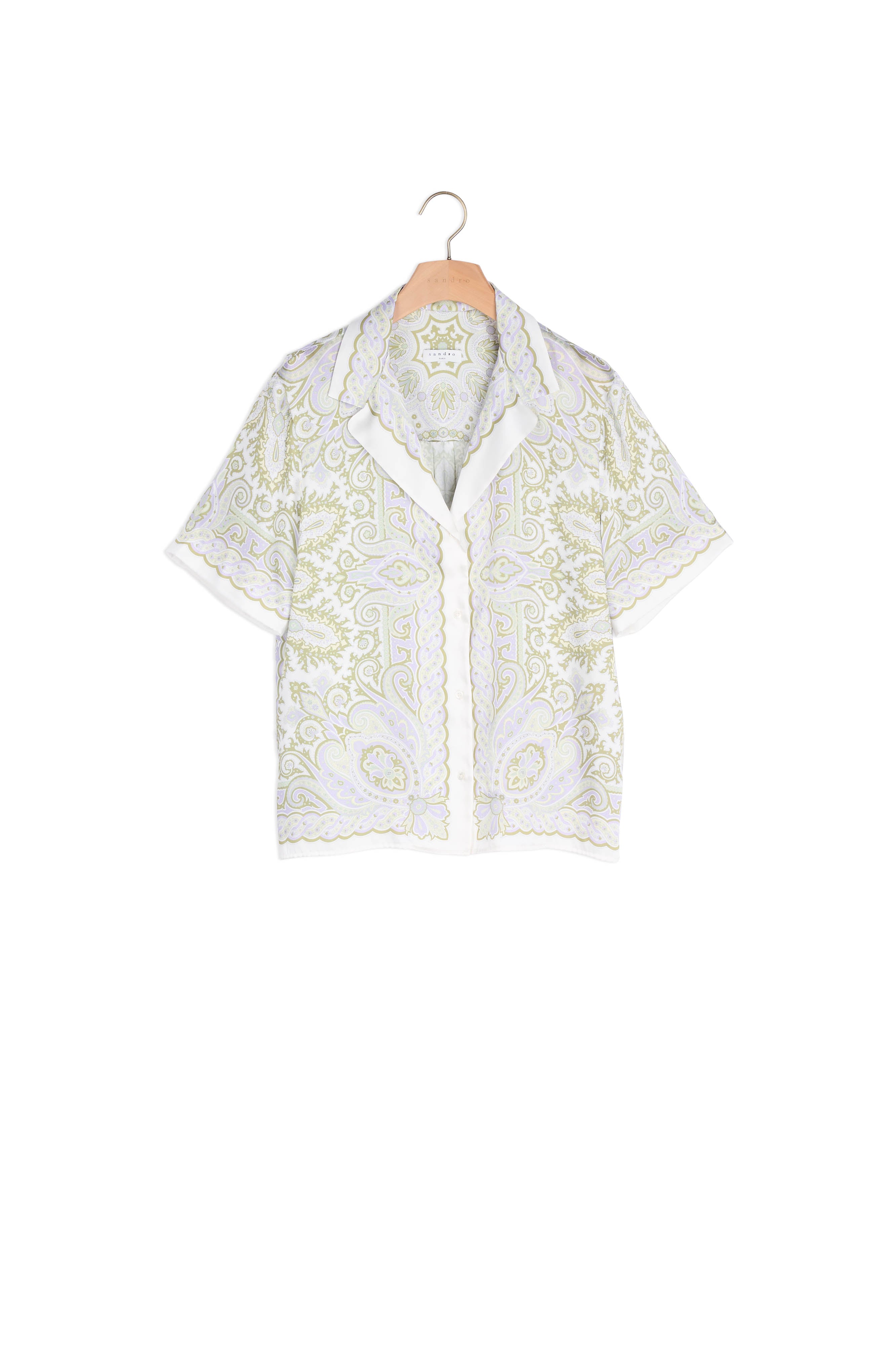 Chemise pyjama imprimée Sandro seconde main