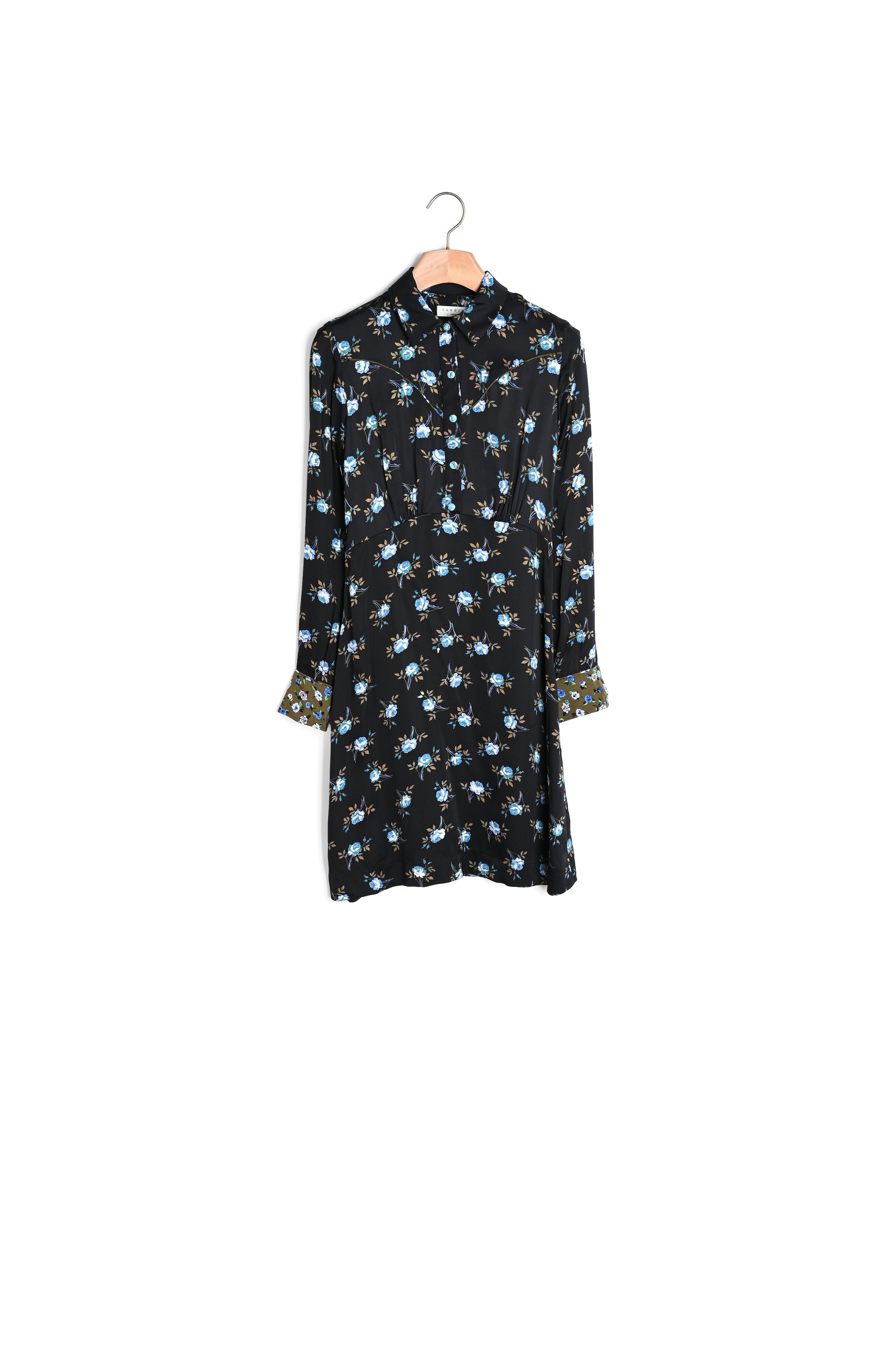 Robe courte imprimée Sandro seconde main