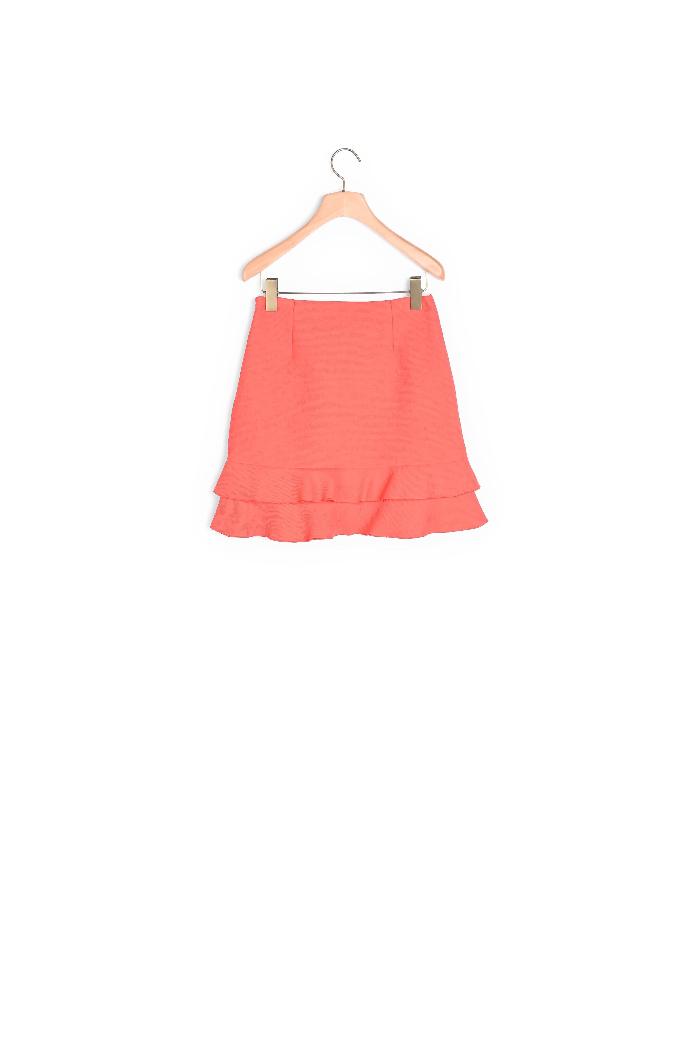 Jupe avec deux volants en bas Sandro seconde main