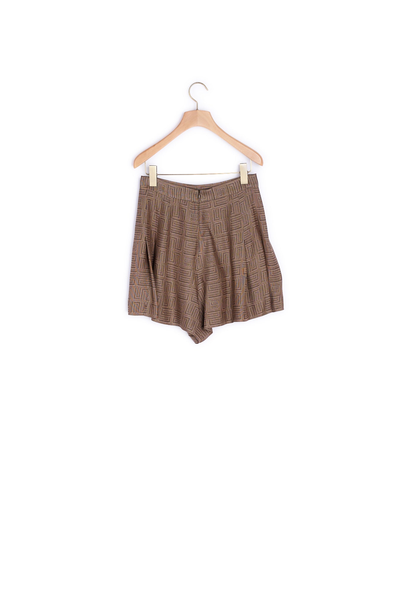 Short Jupe en jacquard fantaisie Sandro seconde main