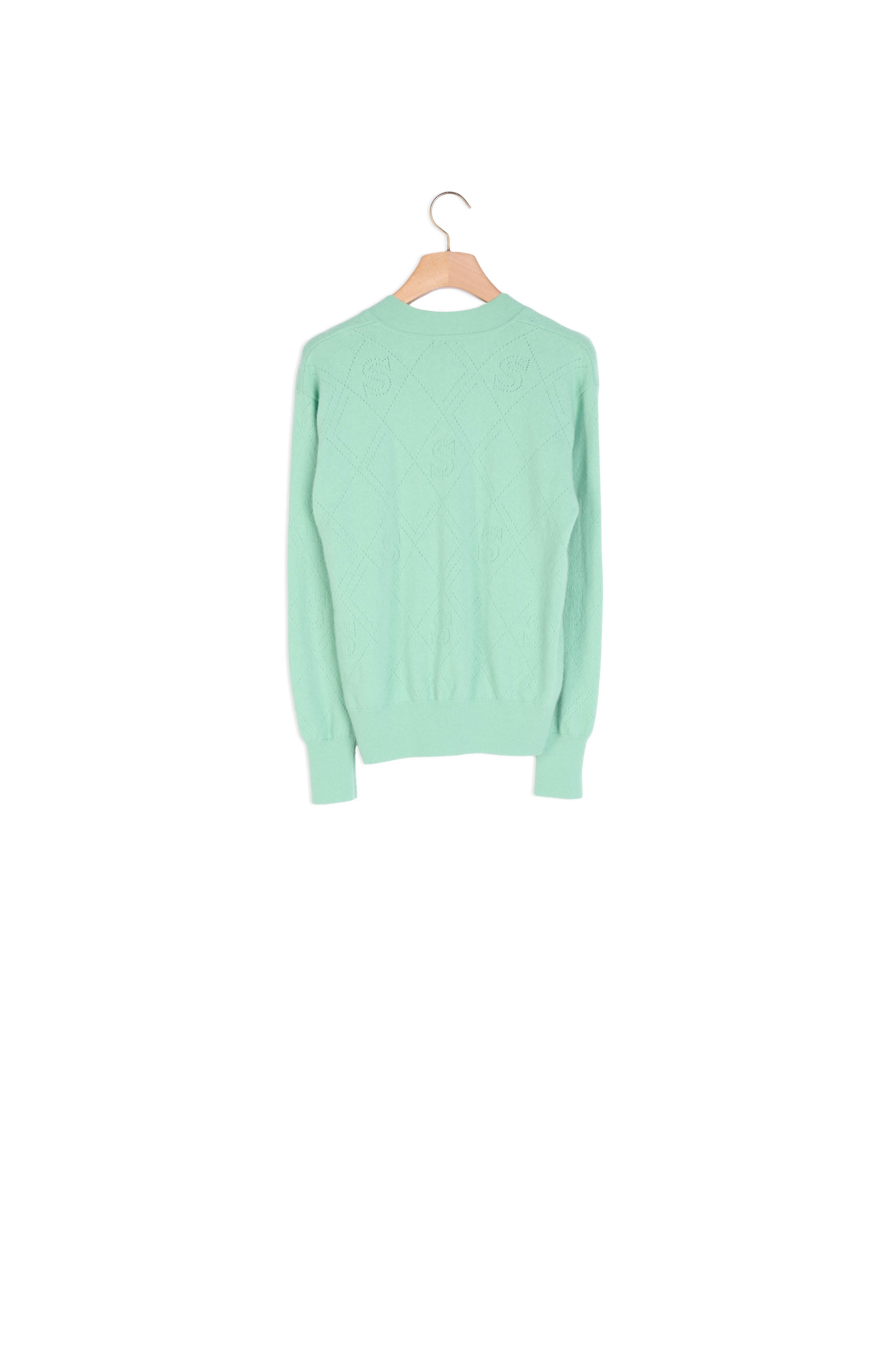 Pull en laine et cachemire Sandro seconde main