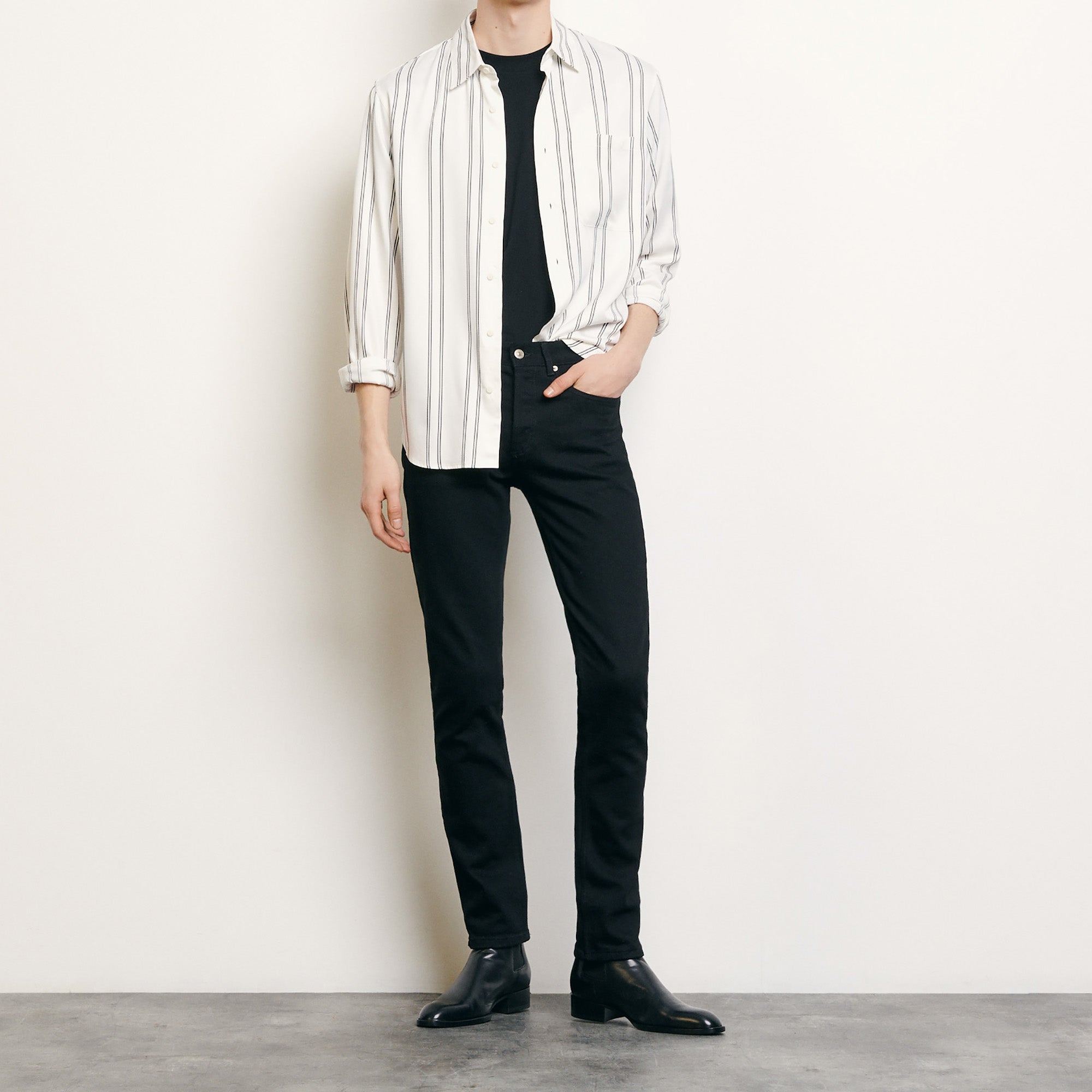 Chemise fluide rayée Sandro seconde main