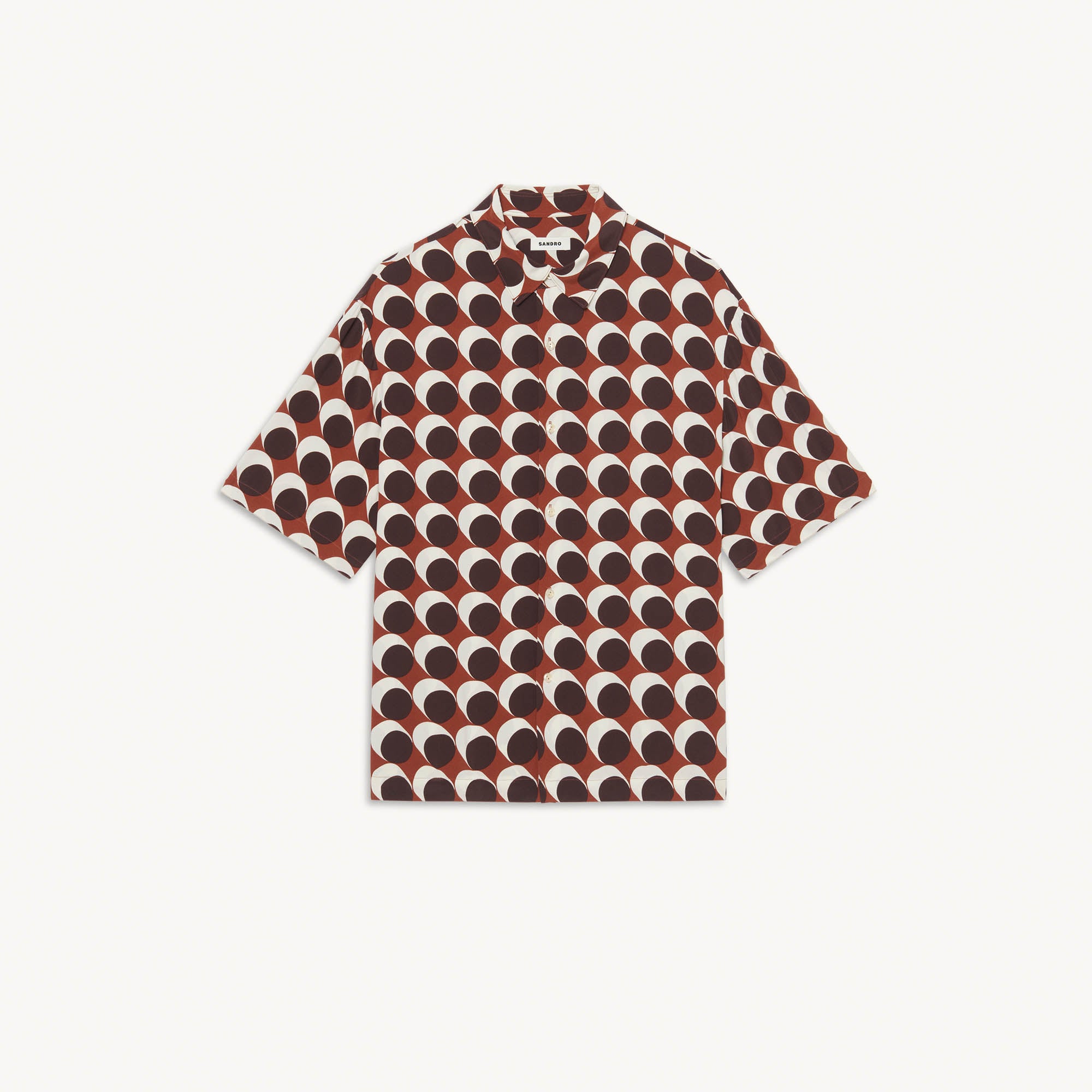 Chemise fluide imprimée Sandro seconde main