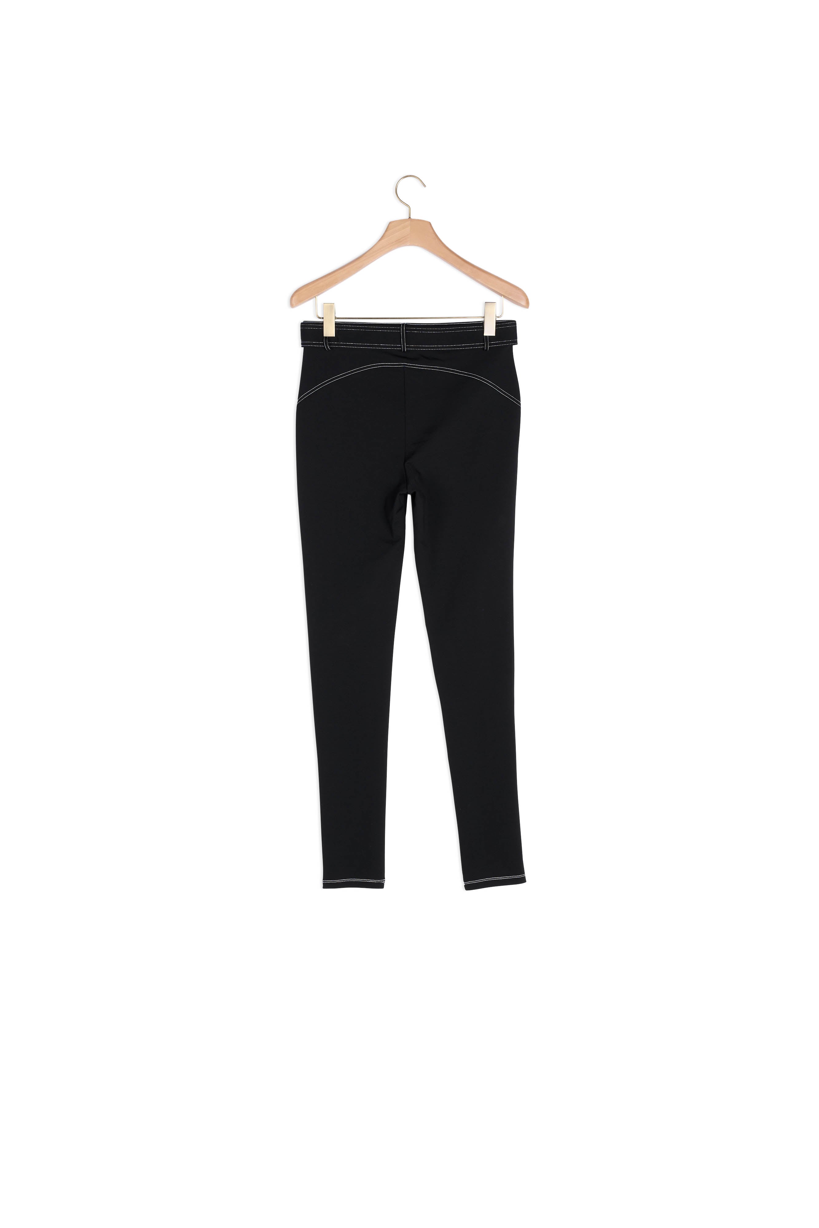 Legging à surpiqures contrastantes Sandro seconde main