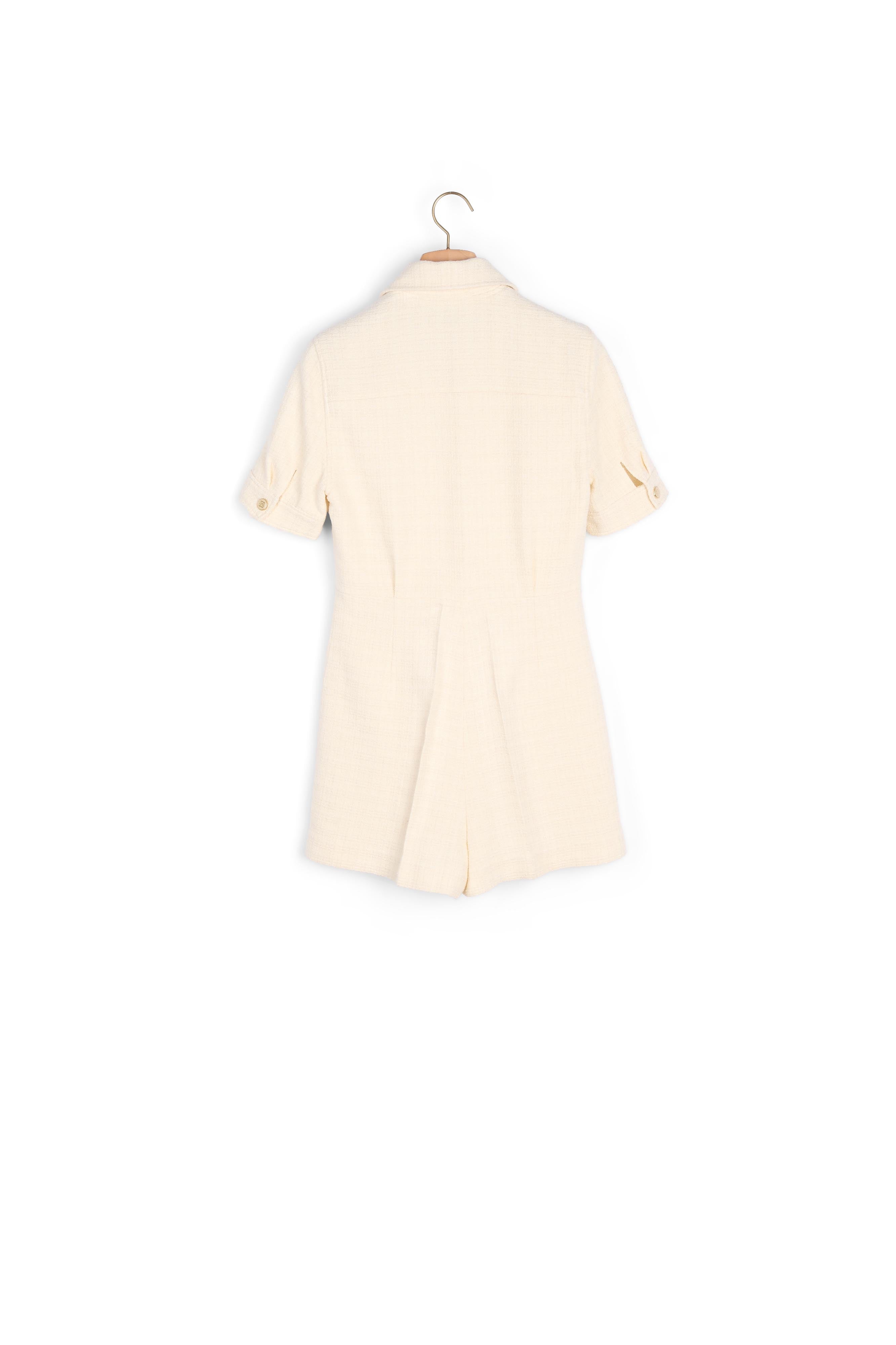 CombiShort en tweed zippée Sandro seconde main