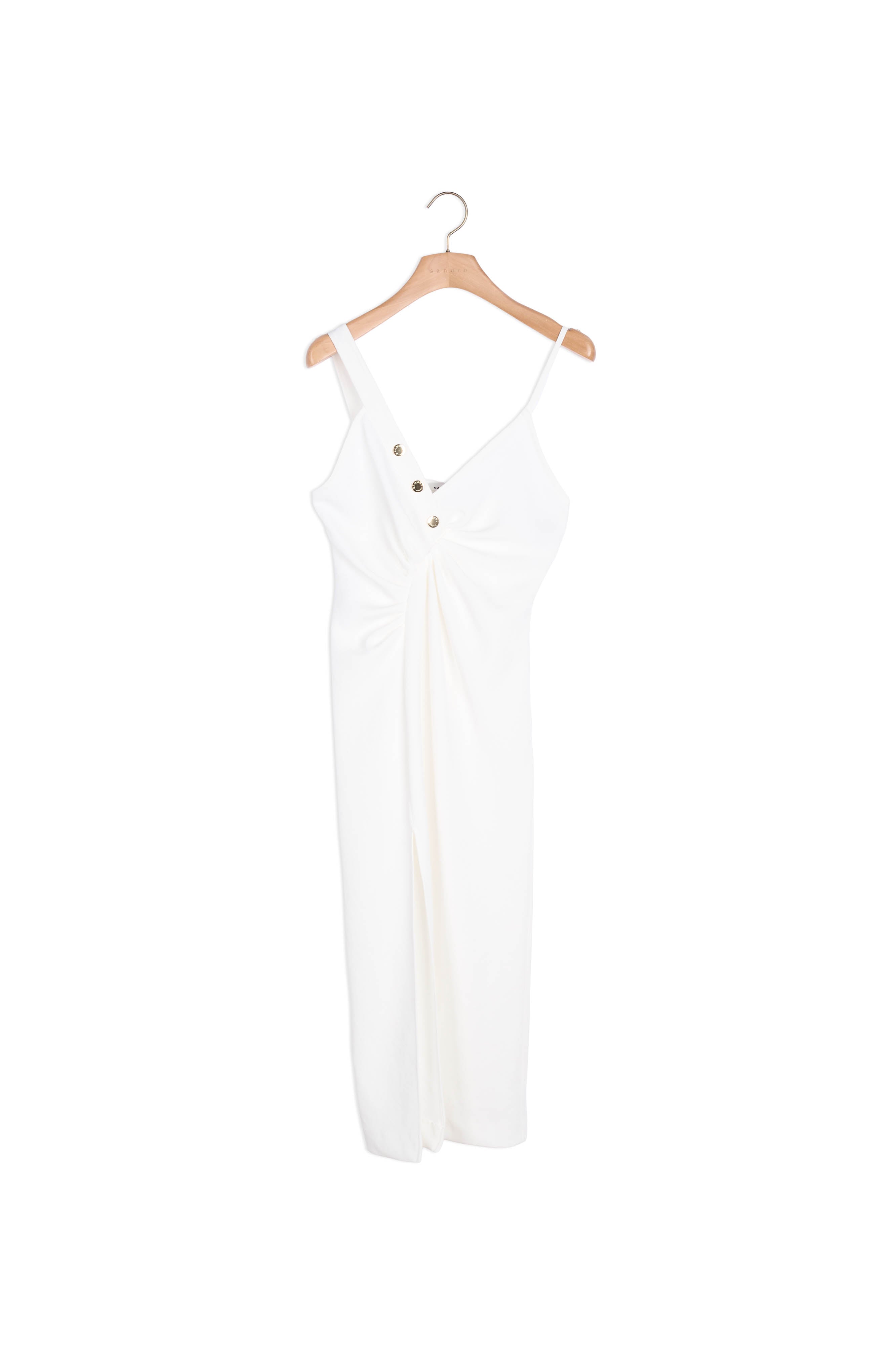 Robe longue asymétrique Sandro seconde main