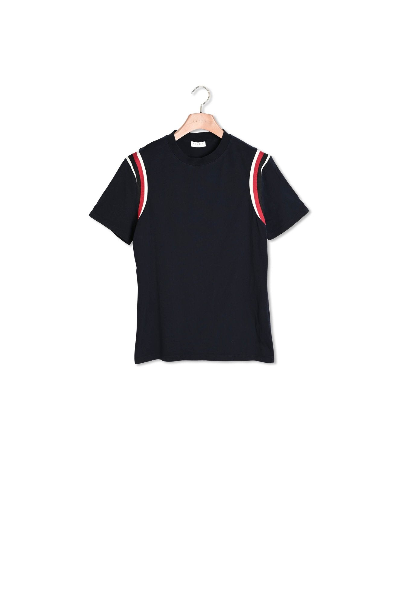 T-shirt en coton organique Sandro seconde main