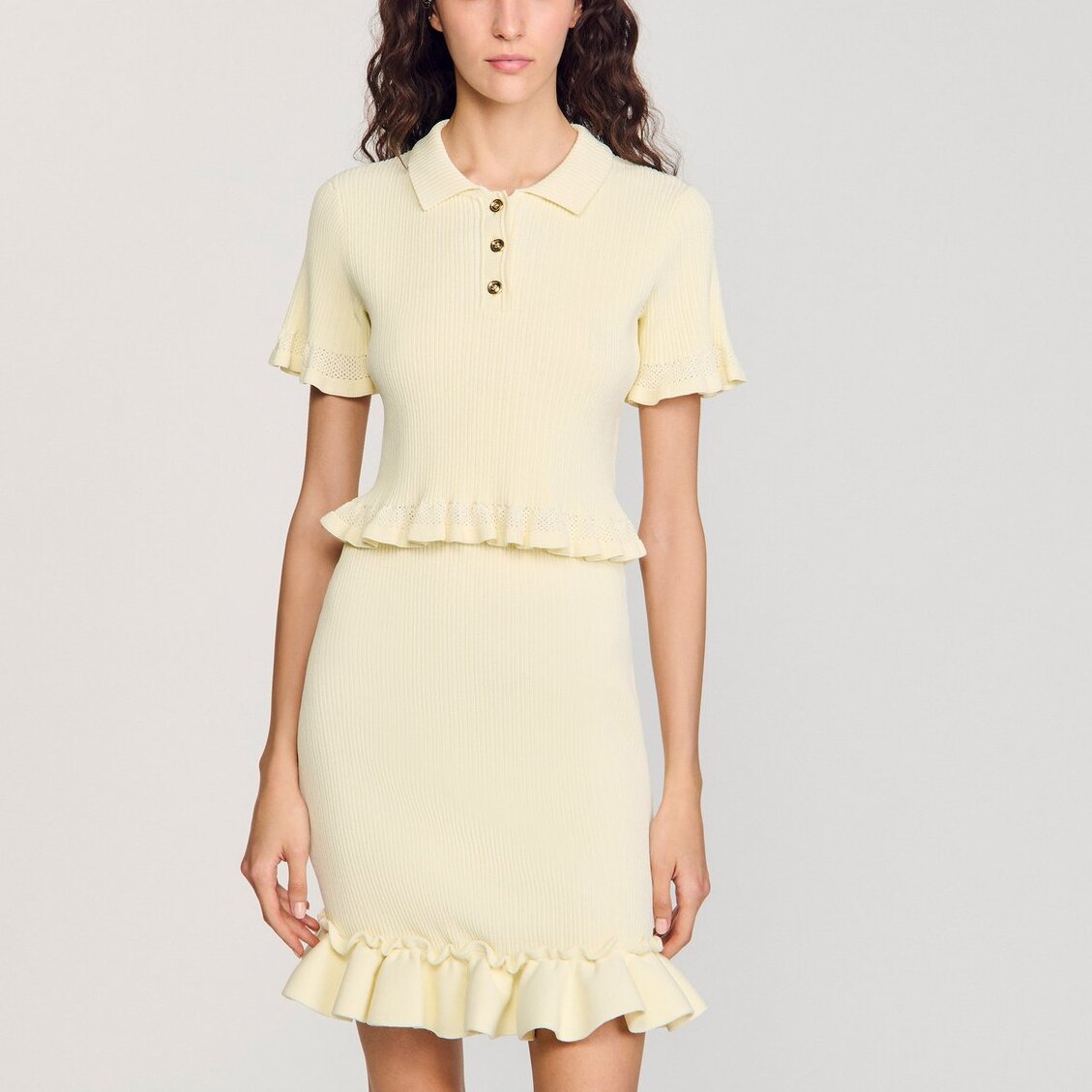 Pull à volants Sandro seconde main