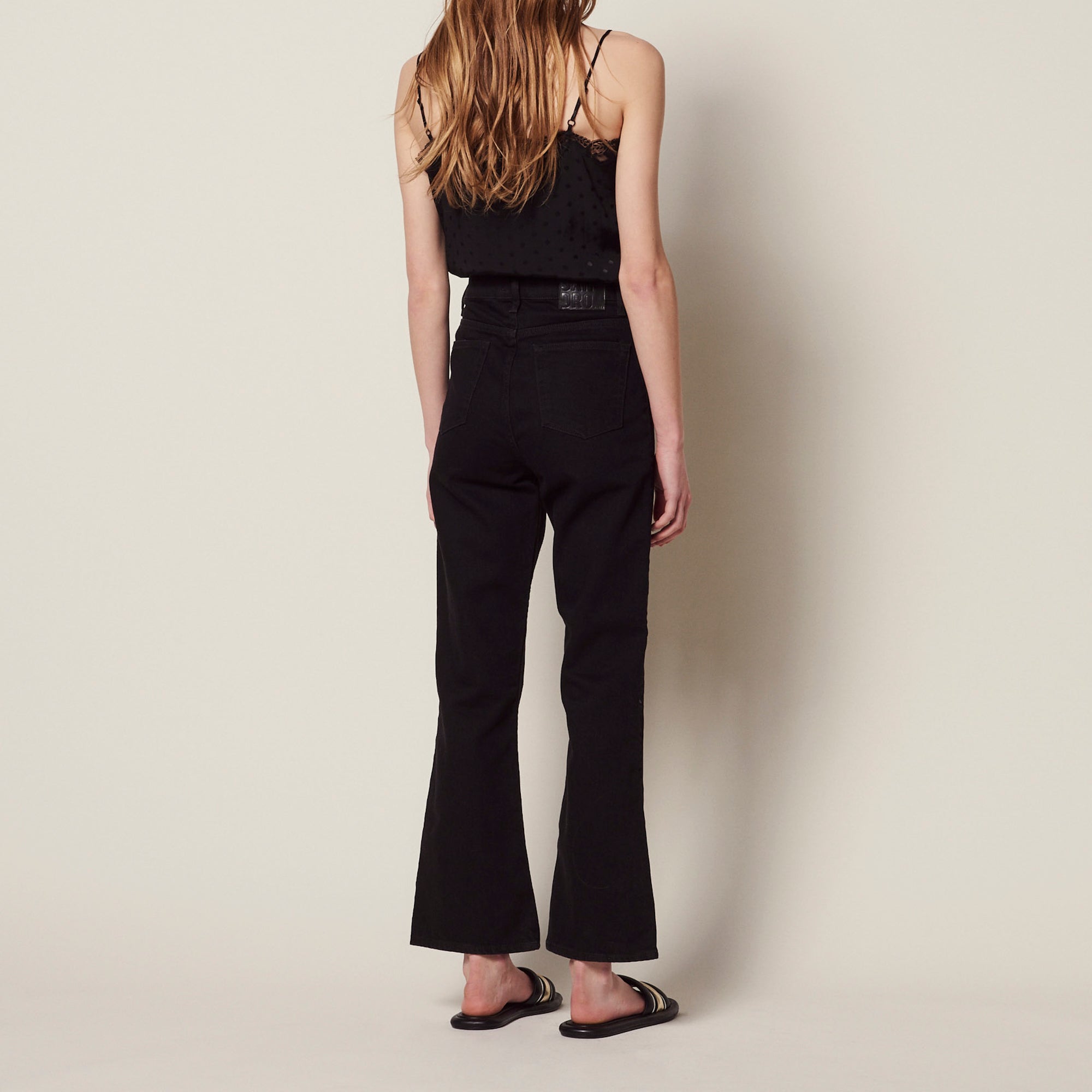 Jean évasé Sandro seconde main