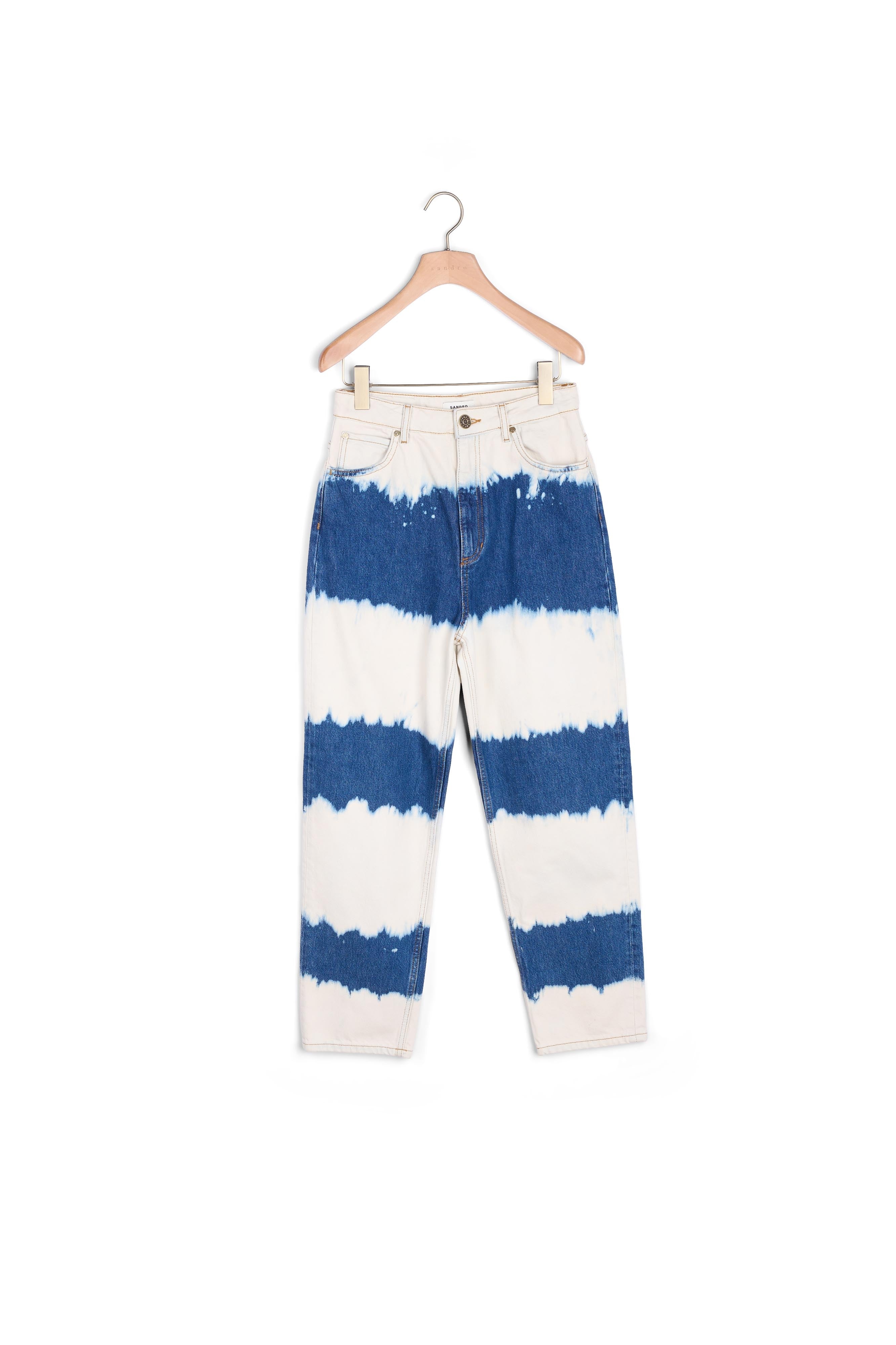Jean tie and dye Sandro seconde main
