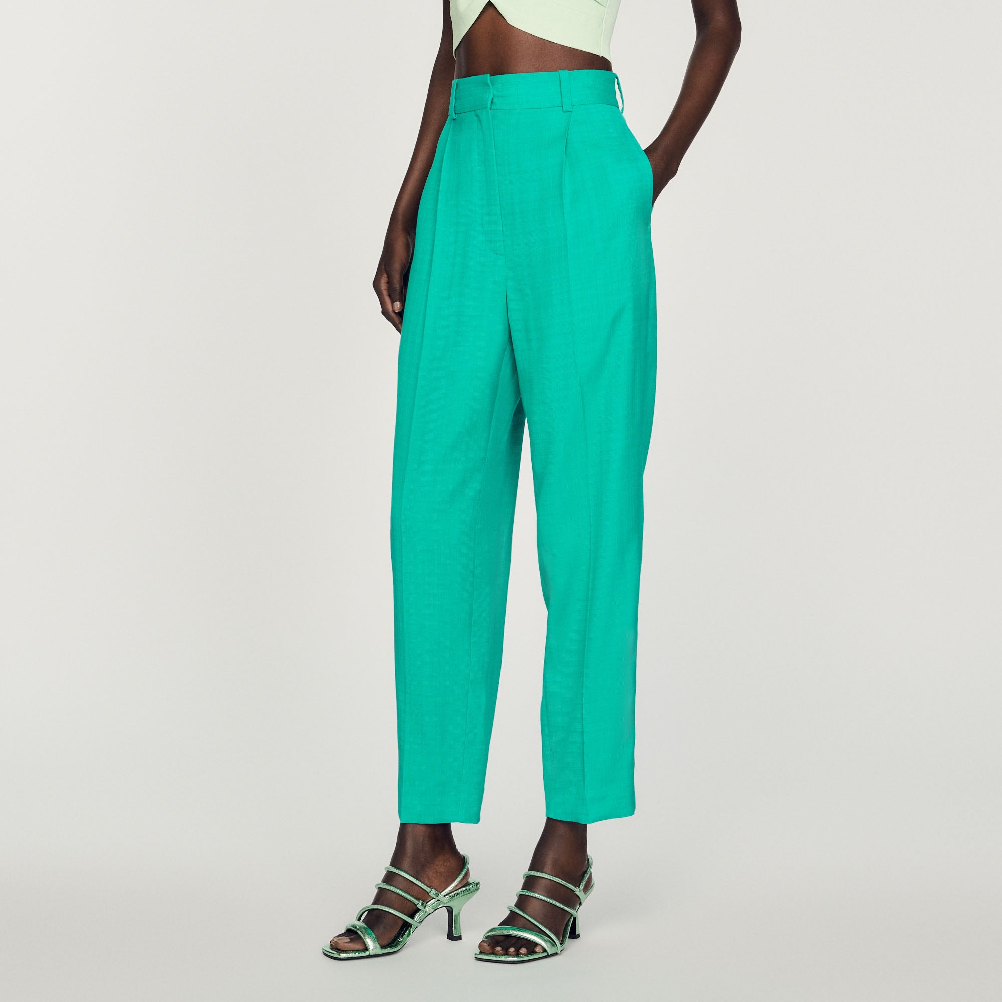 Pantalon droit Sandro seconde main