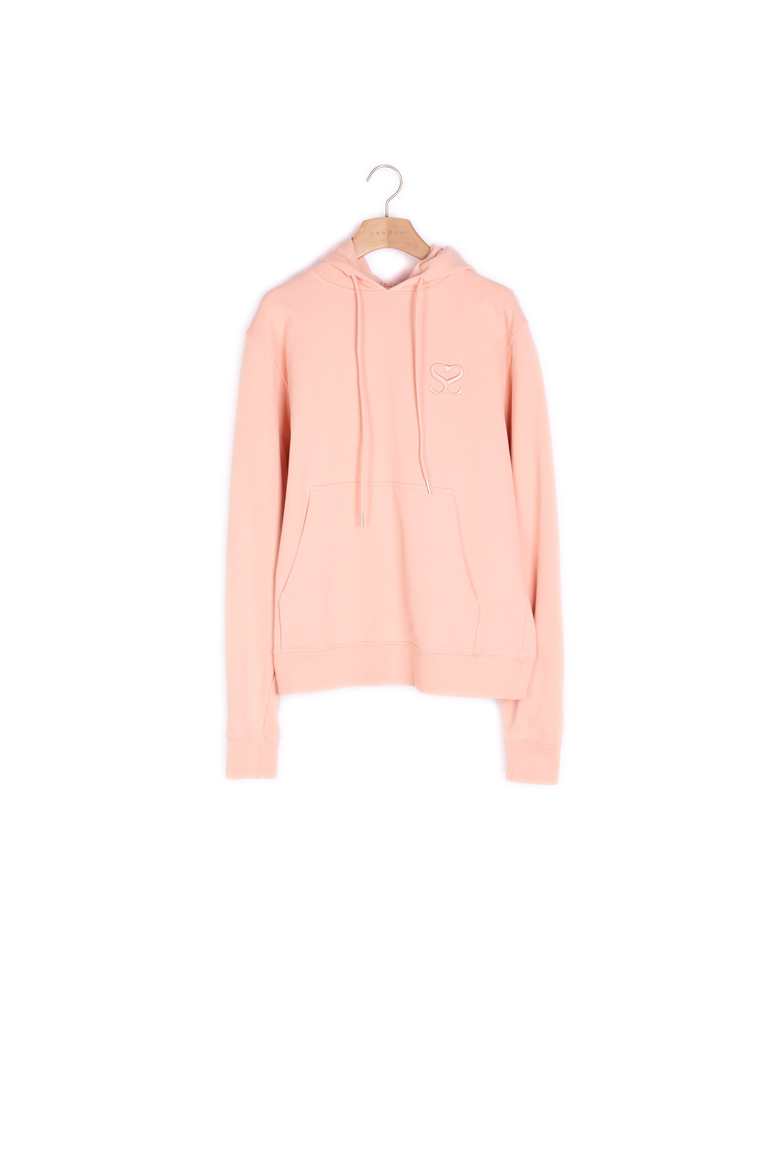 Sweat à capuche avec broderie Sandro seconde main