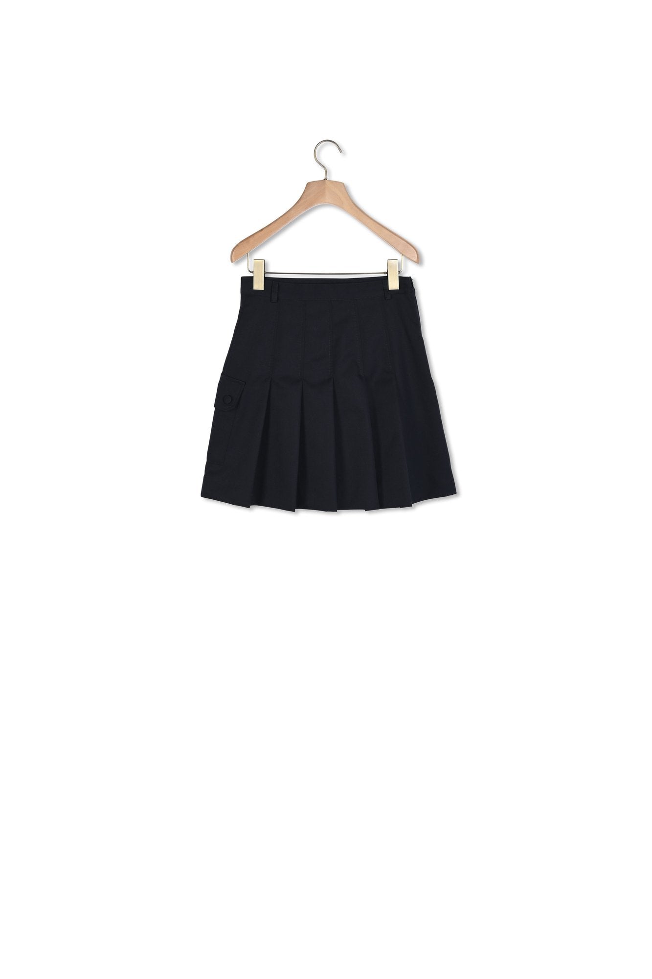 Jupe courte plissée asymétrique Sandro seconde main