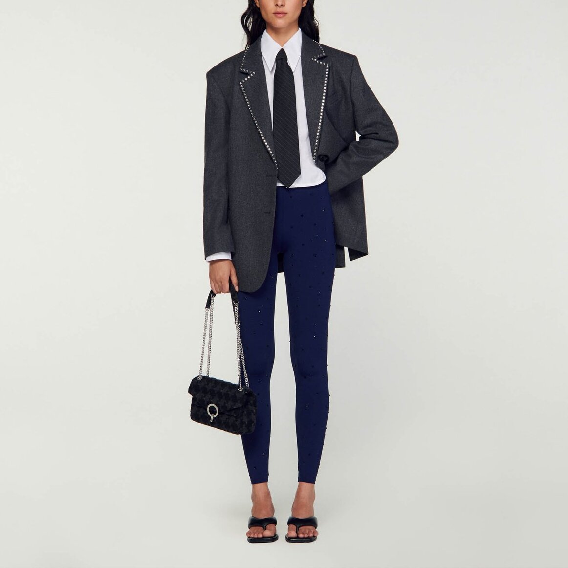 Legging à strass Sandro seconde main