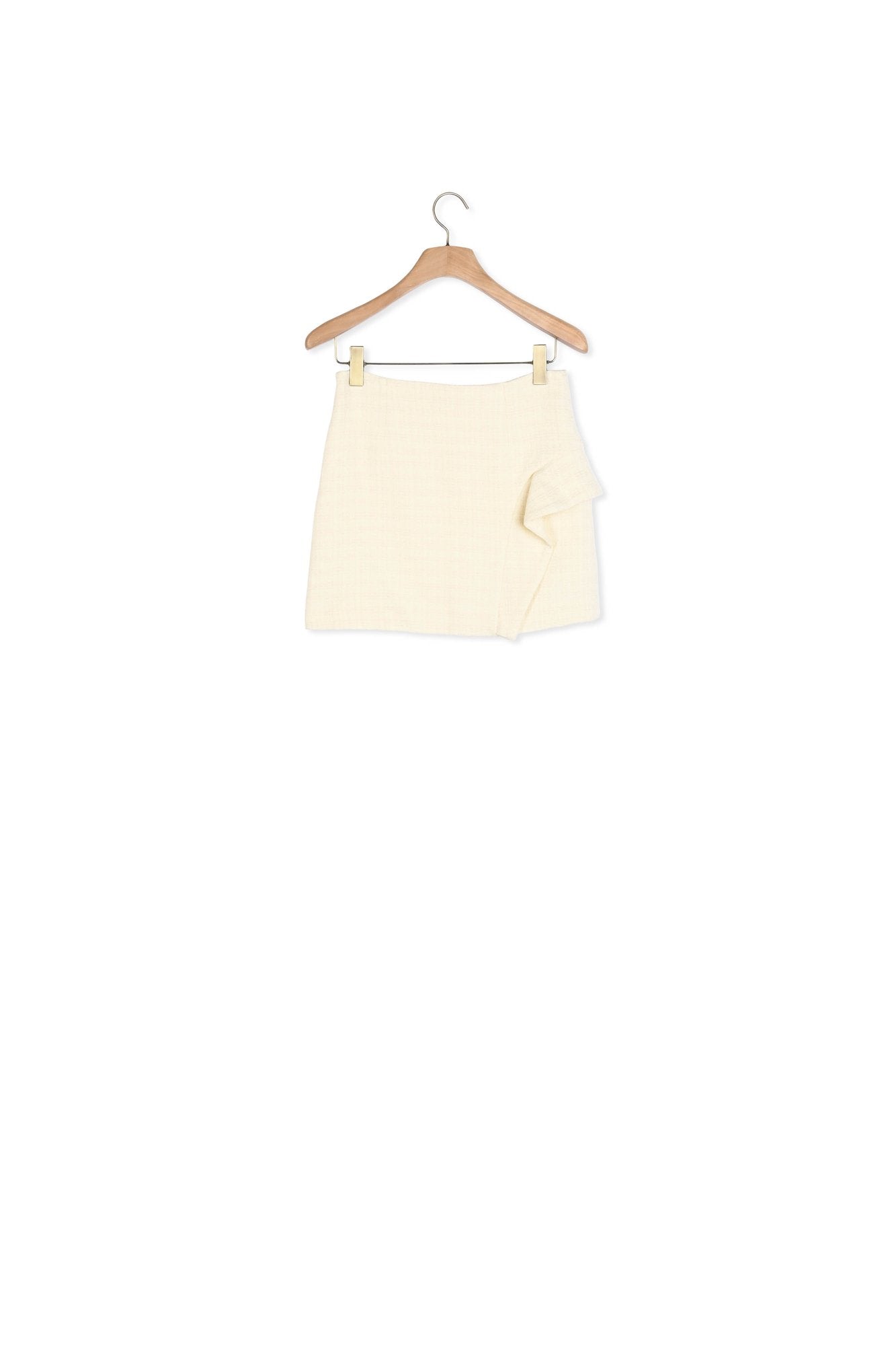 Jupe courte à volant Sandro seconde main