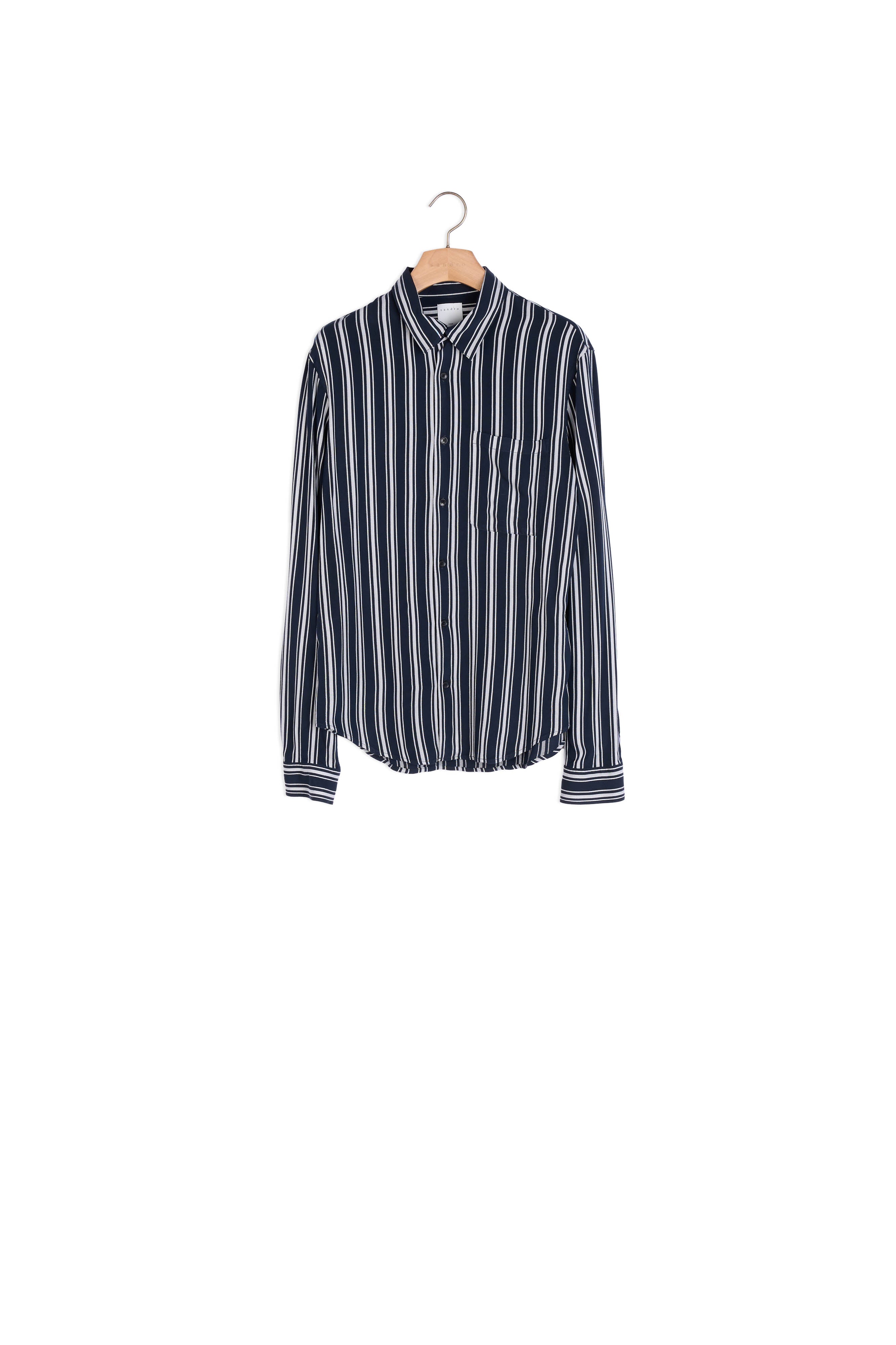 Chemise fluide rayée Sandro seconde main