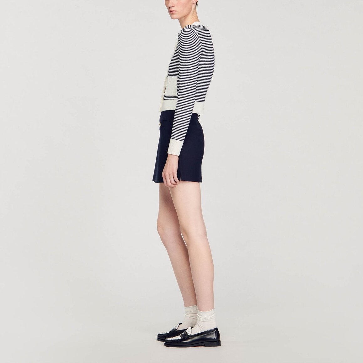 Cardigan en Maille bouclette Sandro seconde main