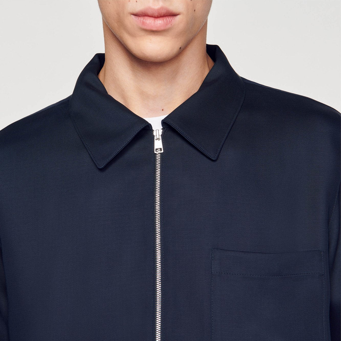 Chemise zippée Sandro seconde main