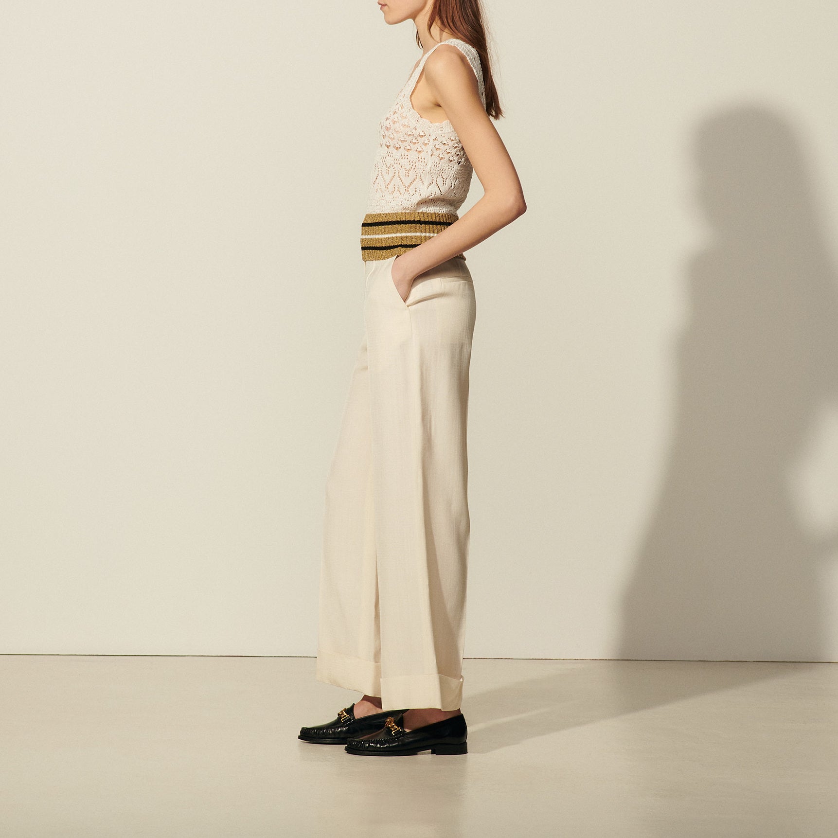 Débardeur en Maille Sandro seconde main